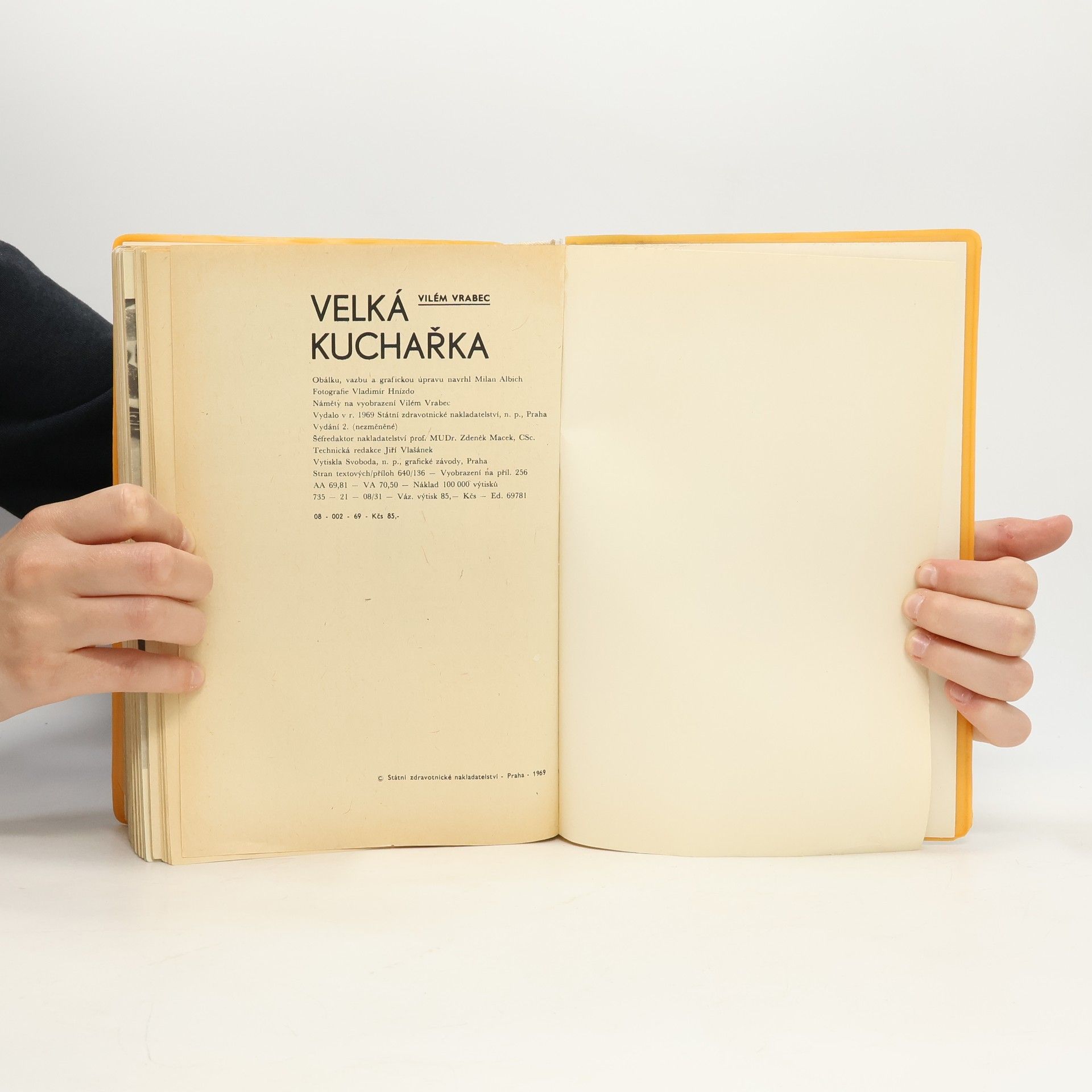 Vilém Vrabec Velká kuchařka