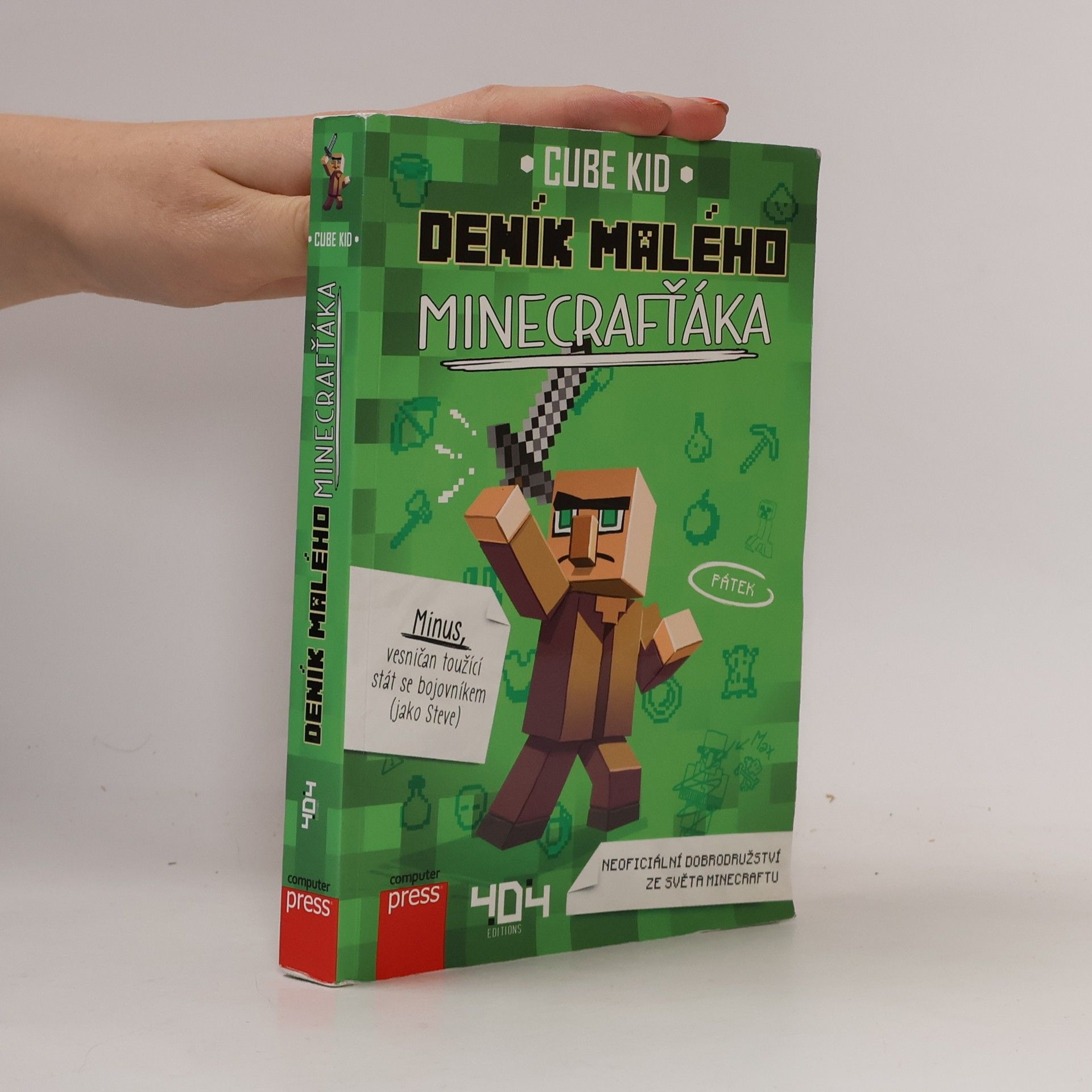 Cube Kid Deník malého Minecrafťáka