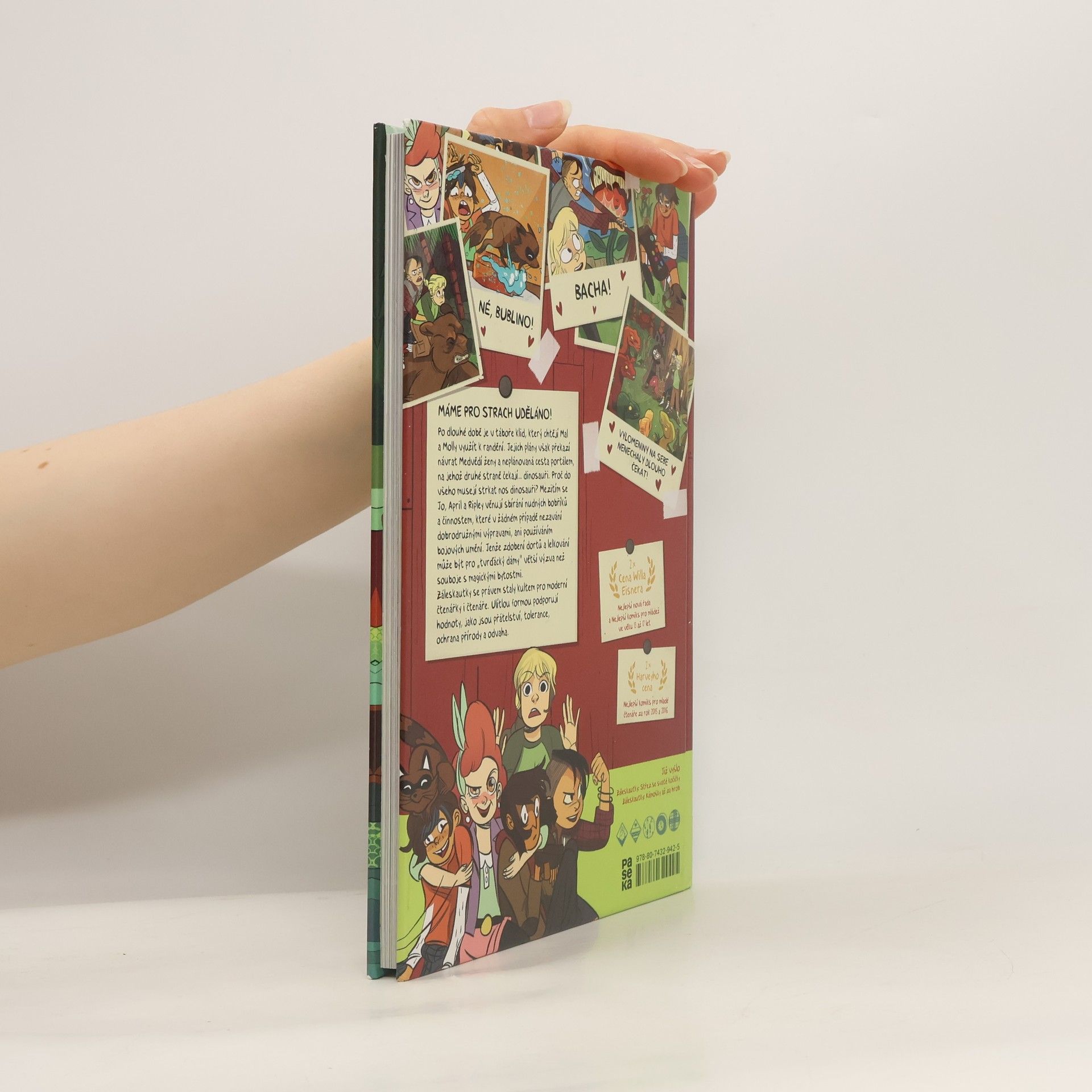 Noelle Stevenson Záleskautky. Lumberjanes. Plán za všechny prachy