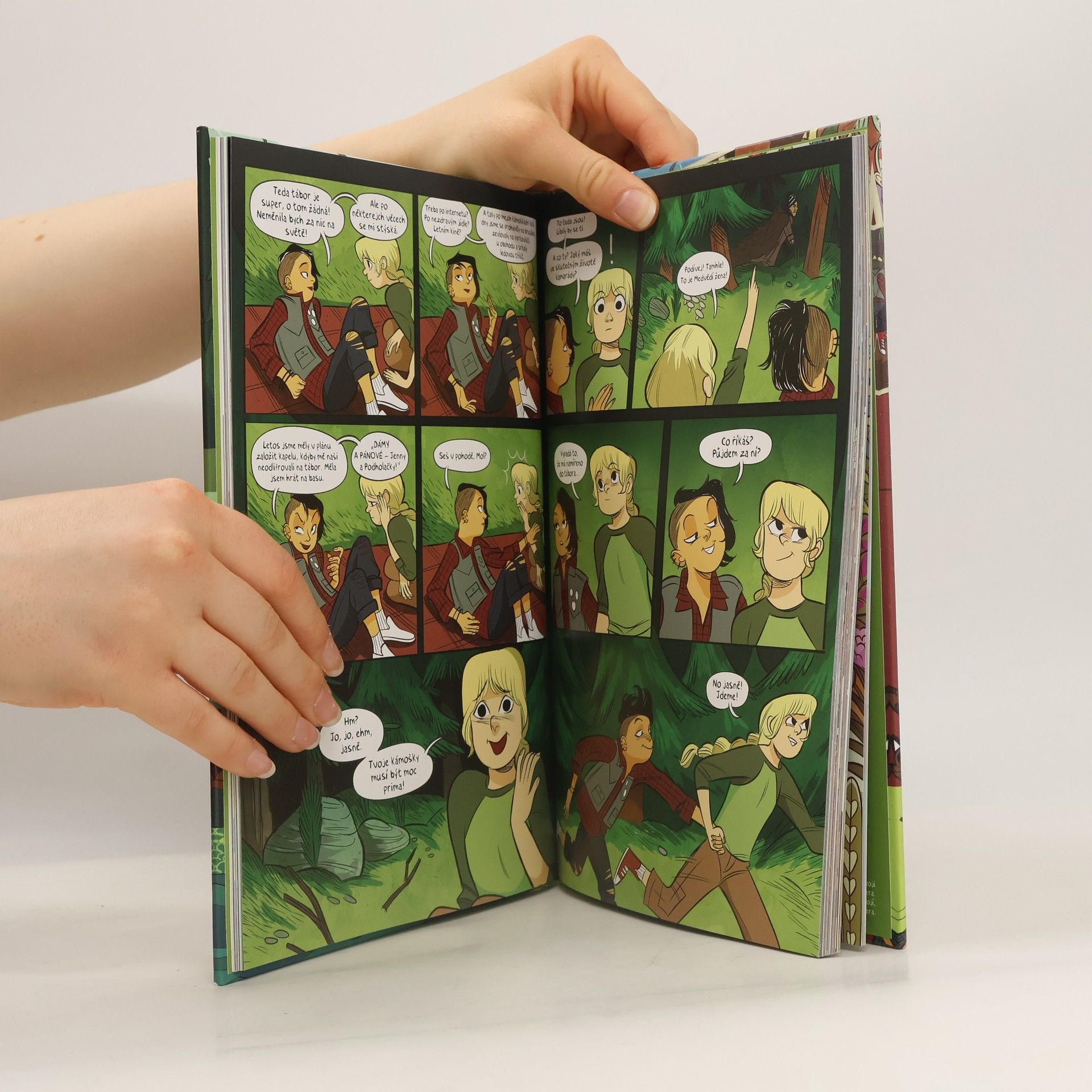 Noelle Stevenson Záleskautky. Lumberjanes. Plán za všechny prachy