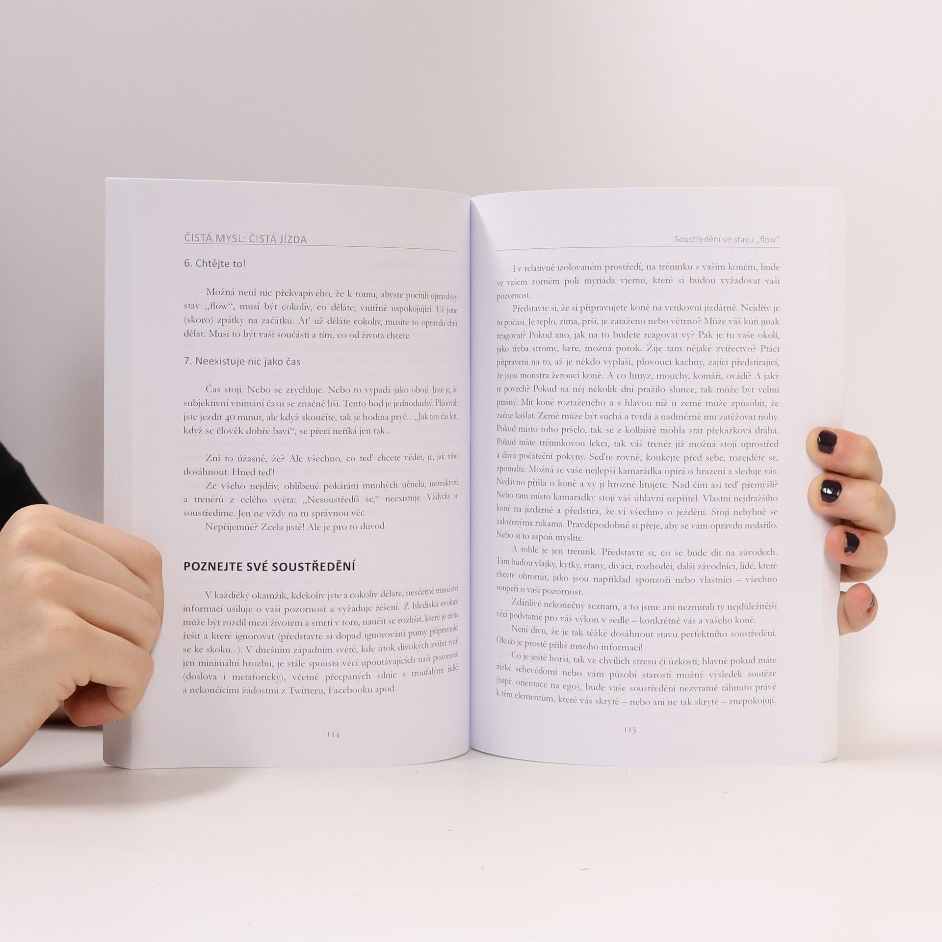 Inga Wolframm Čistá mysl: čistá jízda