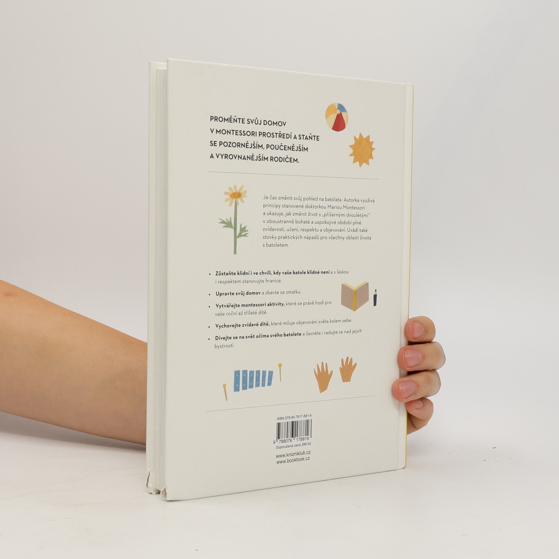Simone Davies Montessori batole. Jak vychovat z dítěte zvídavého a odpovědného člověka