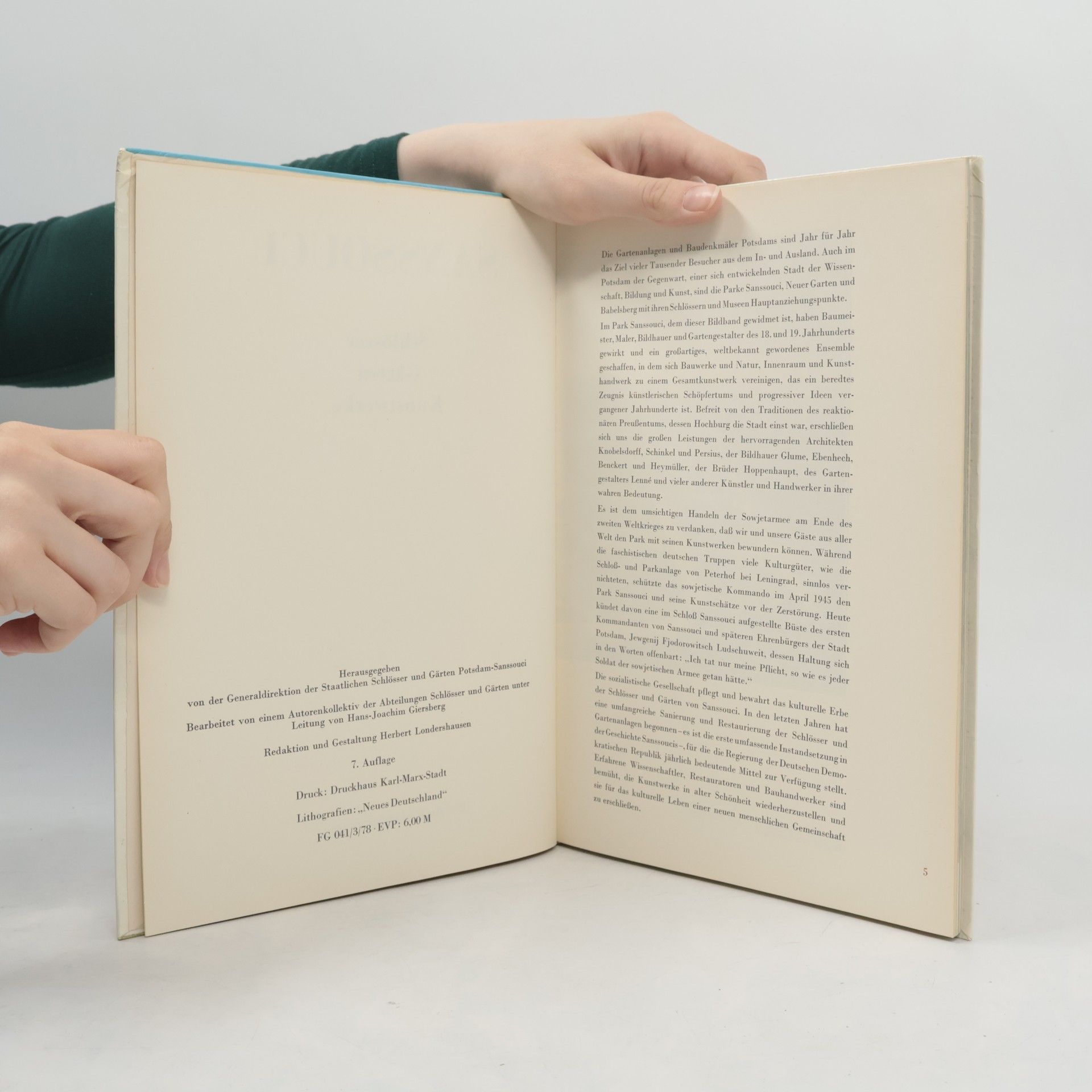 Autores varios Sanssouci