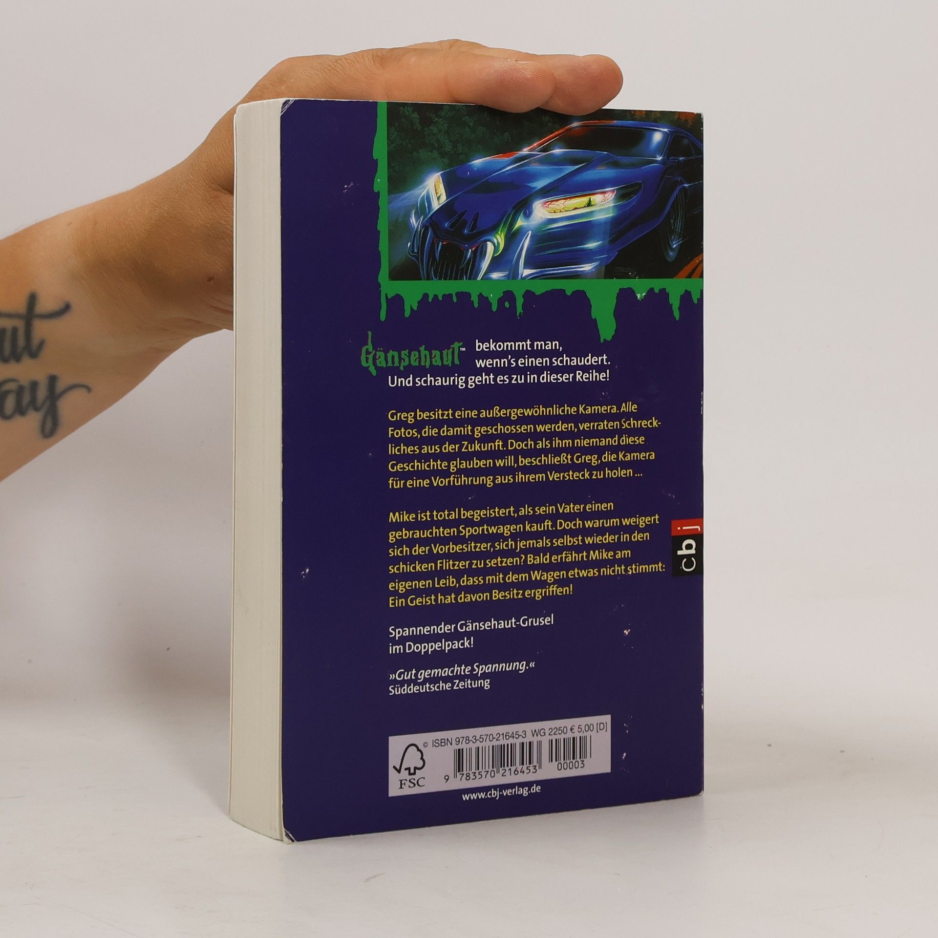 R. L. Stine Gänsehaut - Doppelschocker 25. Bitte lächeln!; Das Geisterauto