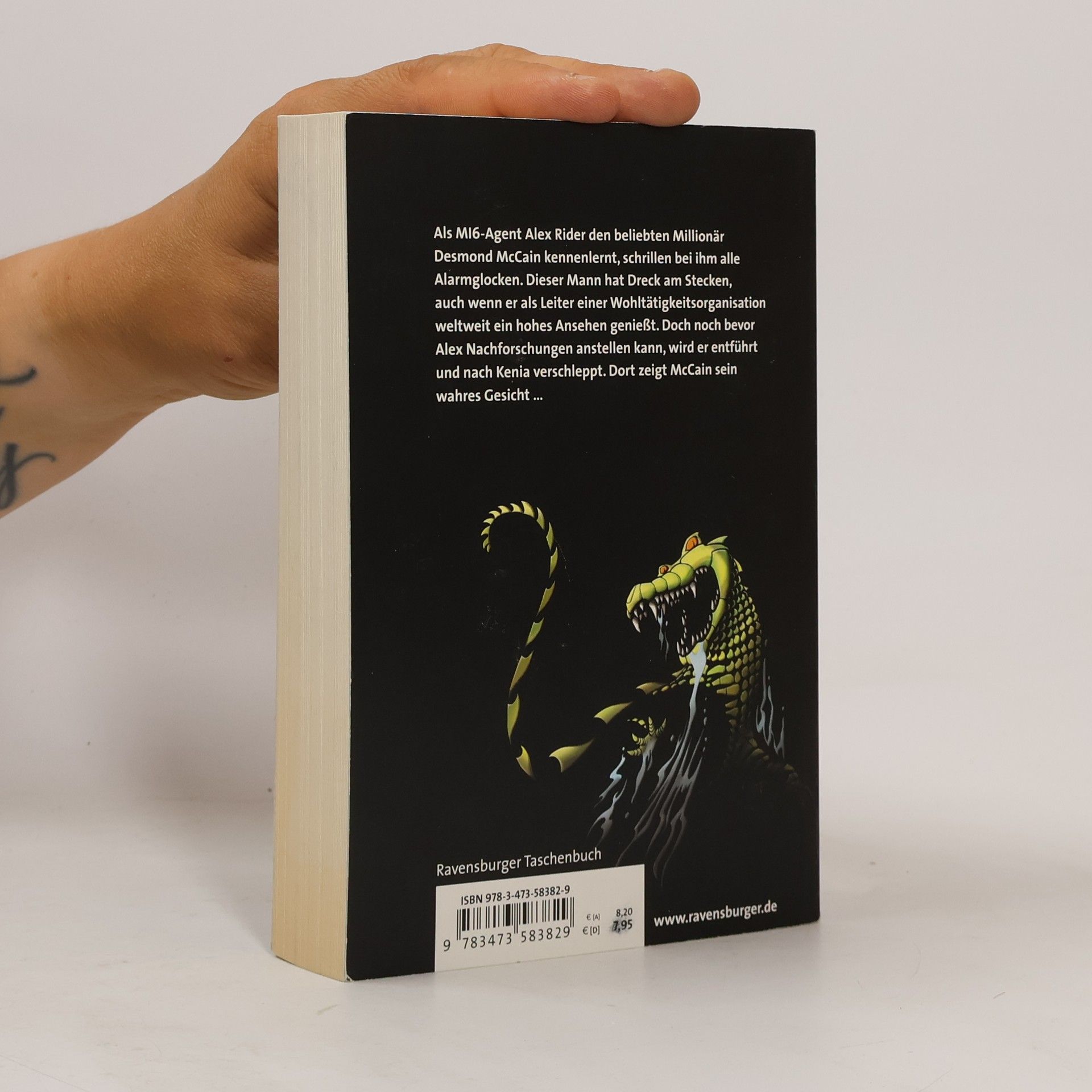 Anthony Horowitz Alex Rider 8. Crocodile Tears
