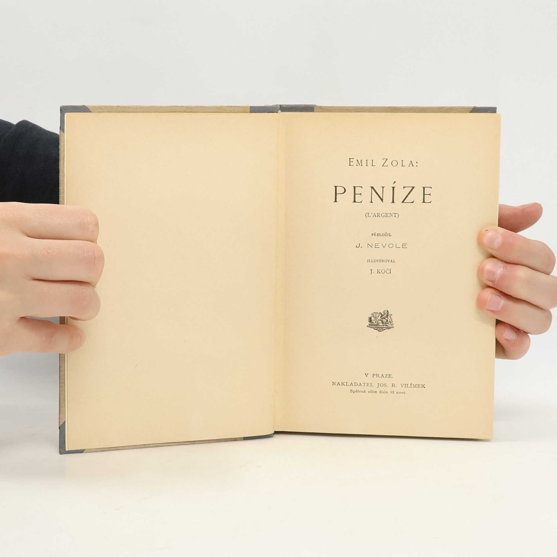 Émile Zola Peníze
