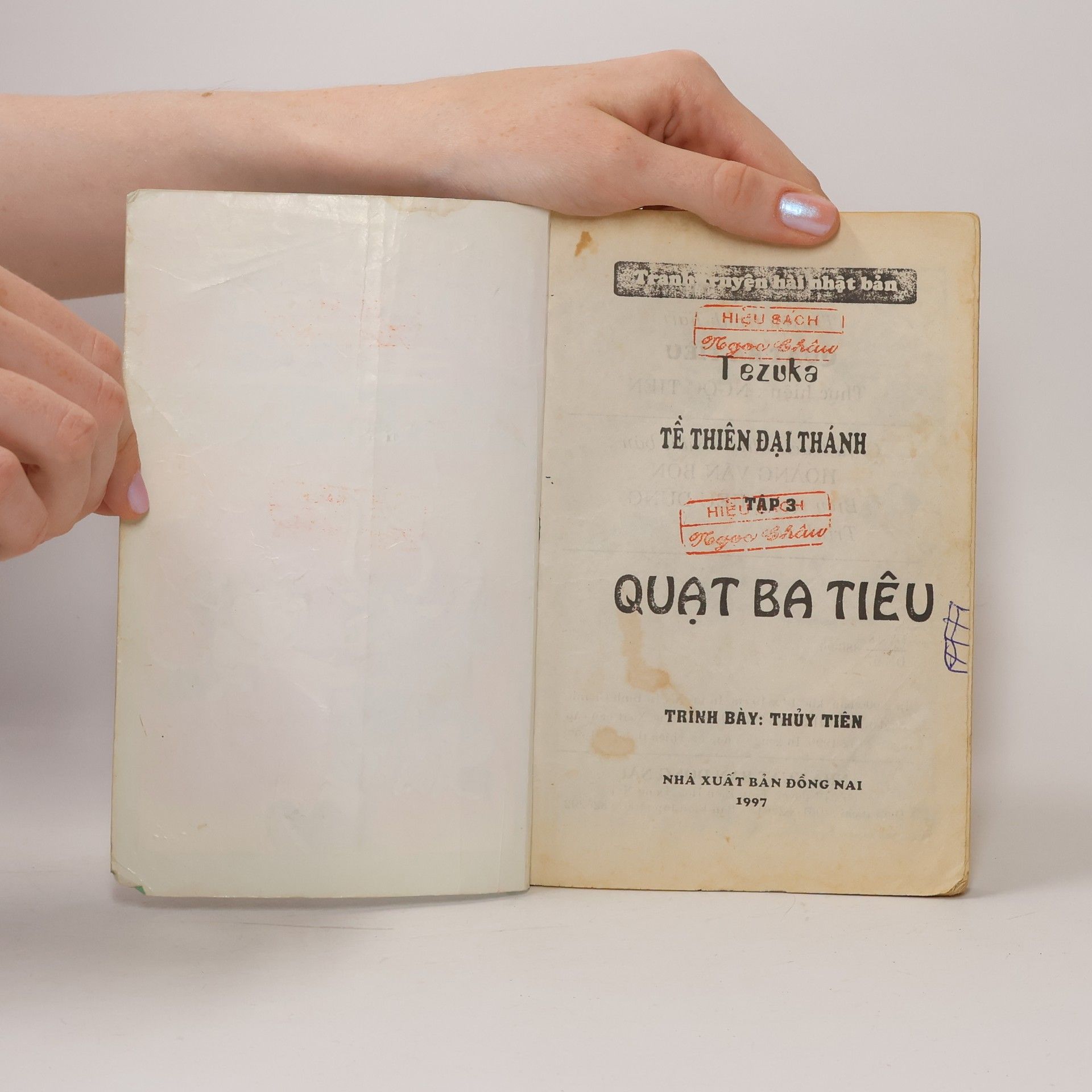Johji Manabe Tề Thiên Đại Thánh. Quat ba tieu