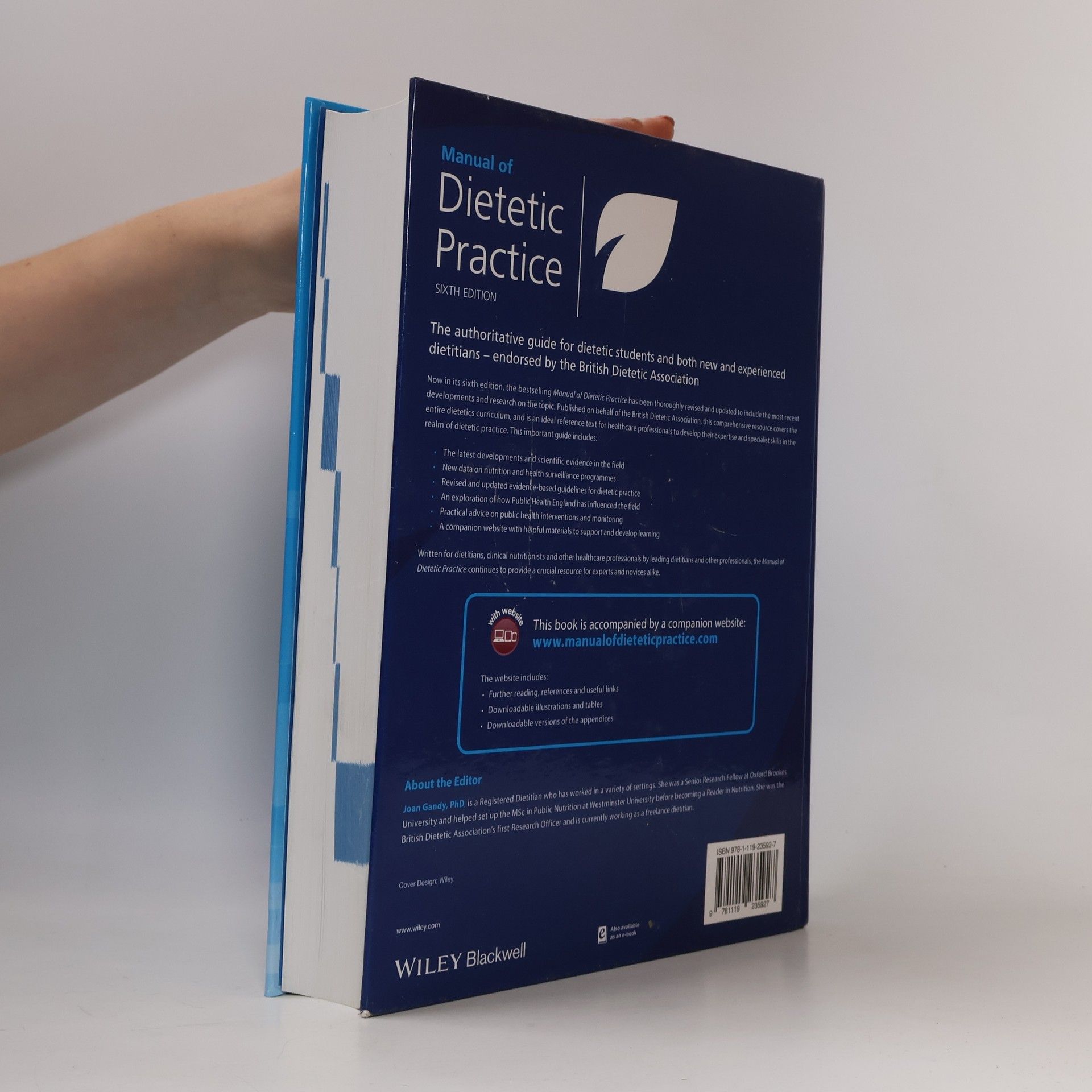 Joan Webster-Gandy Manual of Dietetic Practice