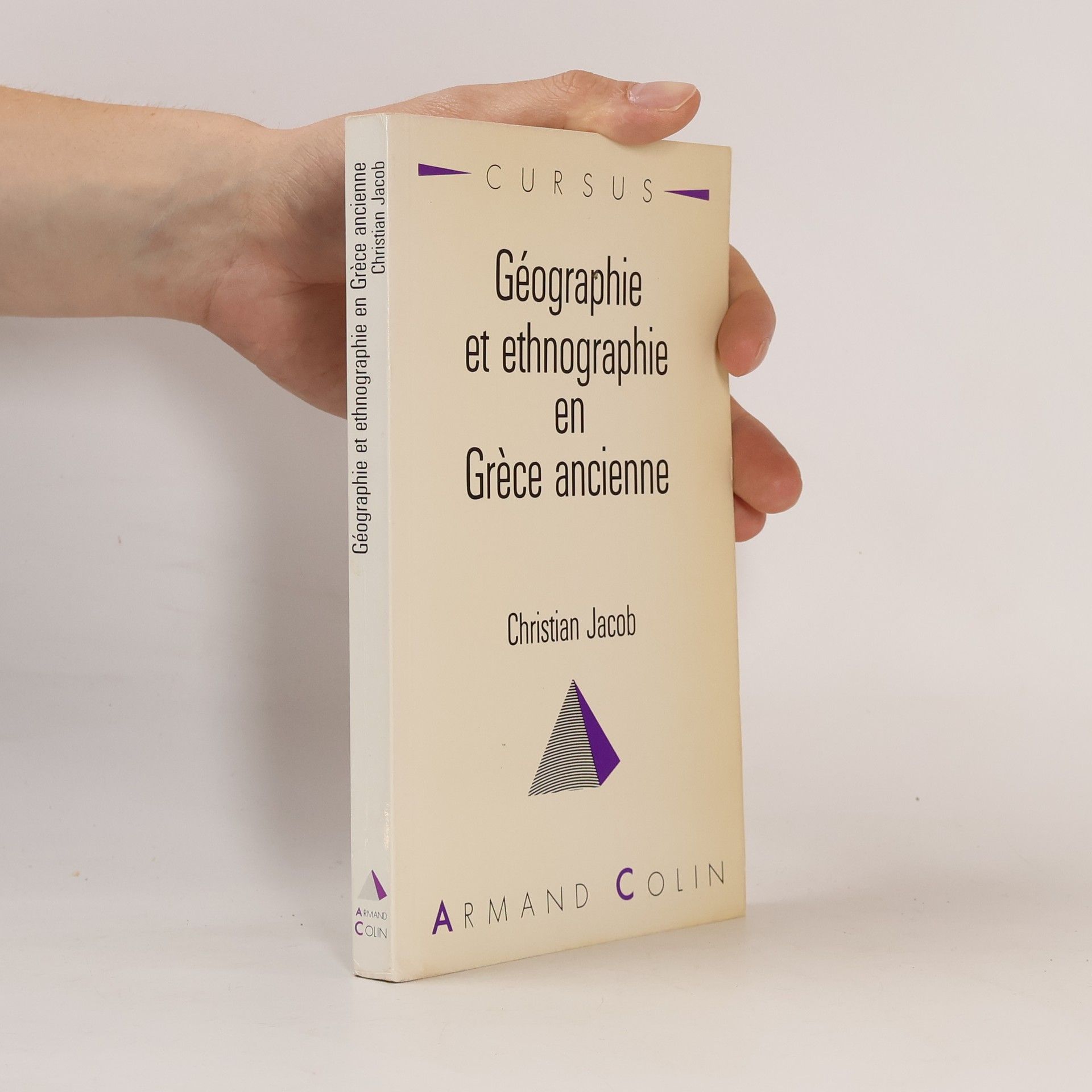 Christian Jacob Cursus: Géographie et ethnographie en Grèce ancienne