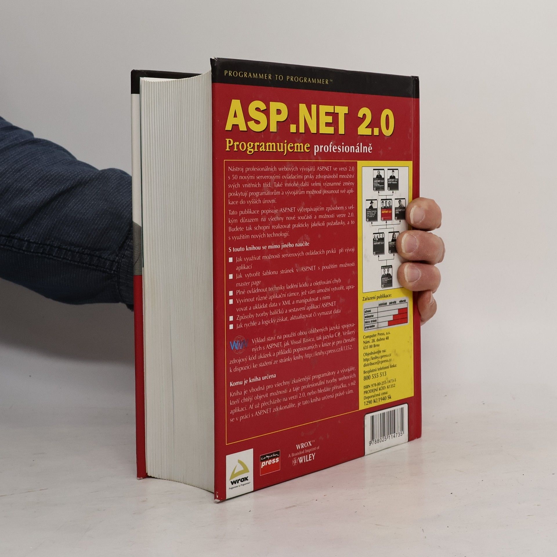 Bill Evjen ASP.NET 2.0 : programujeme profesionálně