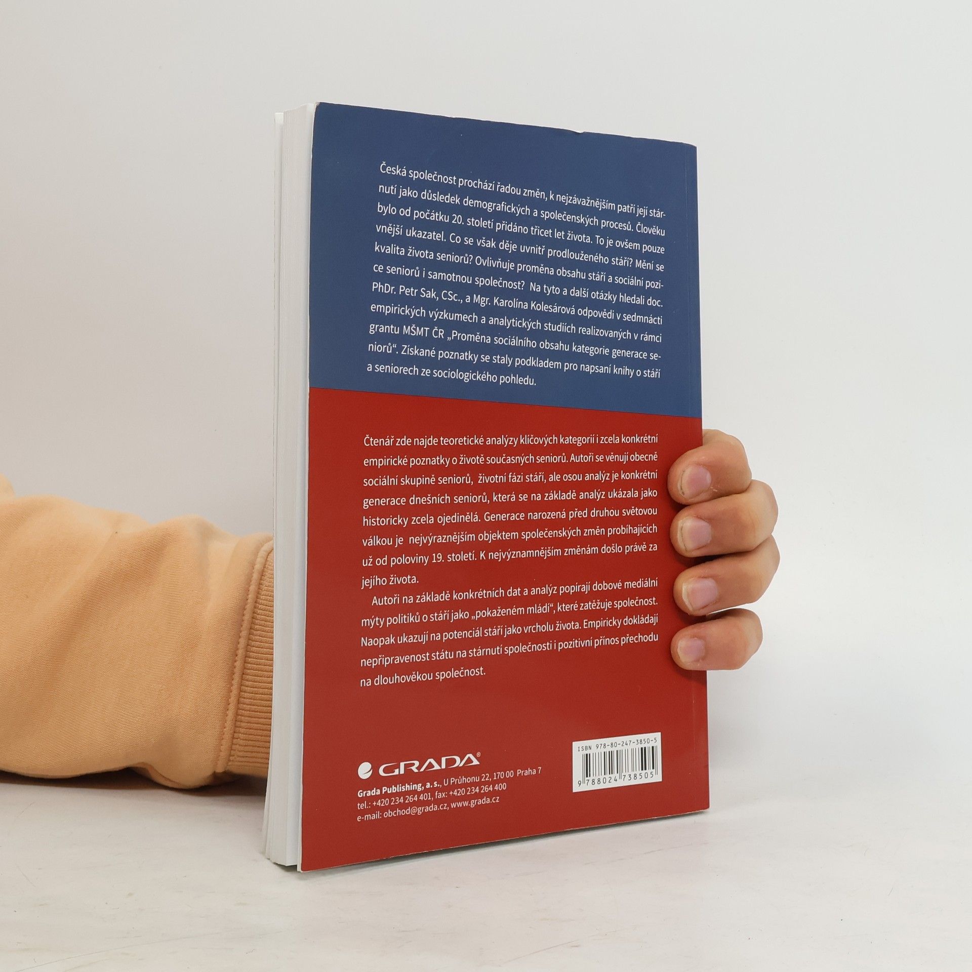 Karolína Kolesárová Sociologie stáří a seniorů