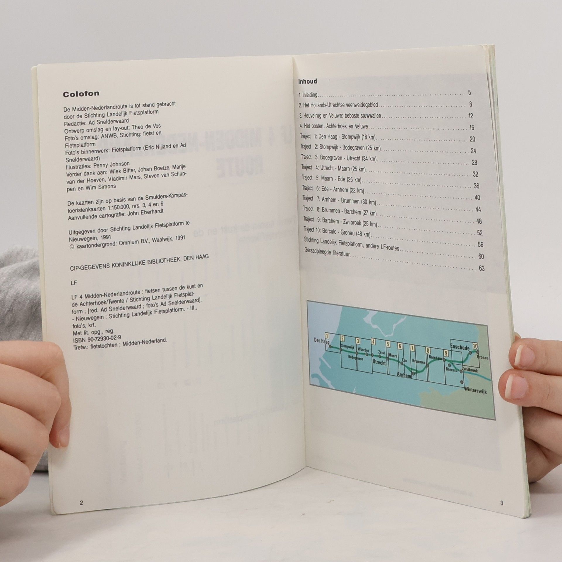 Ad Snelderwaard LF 4 Midden-Nederland route