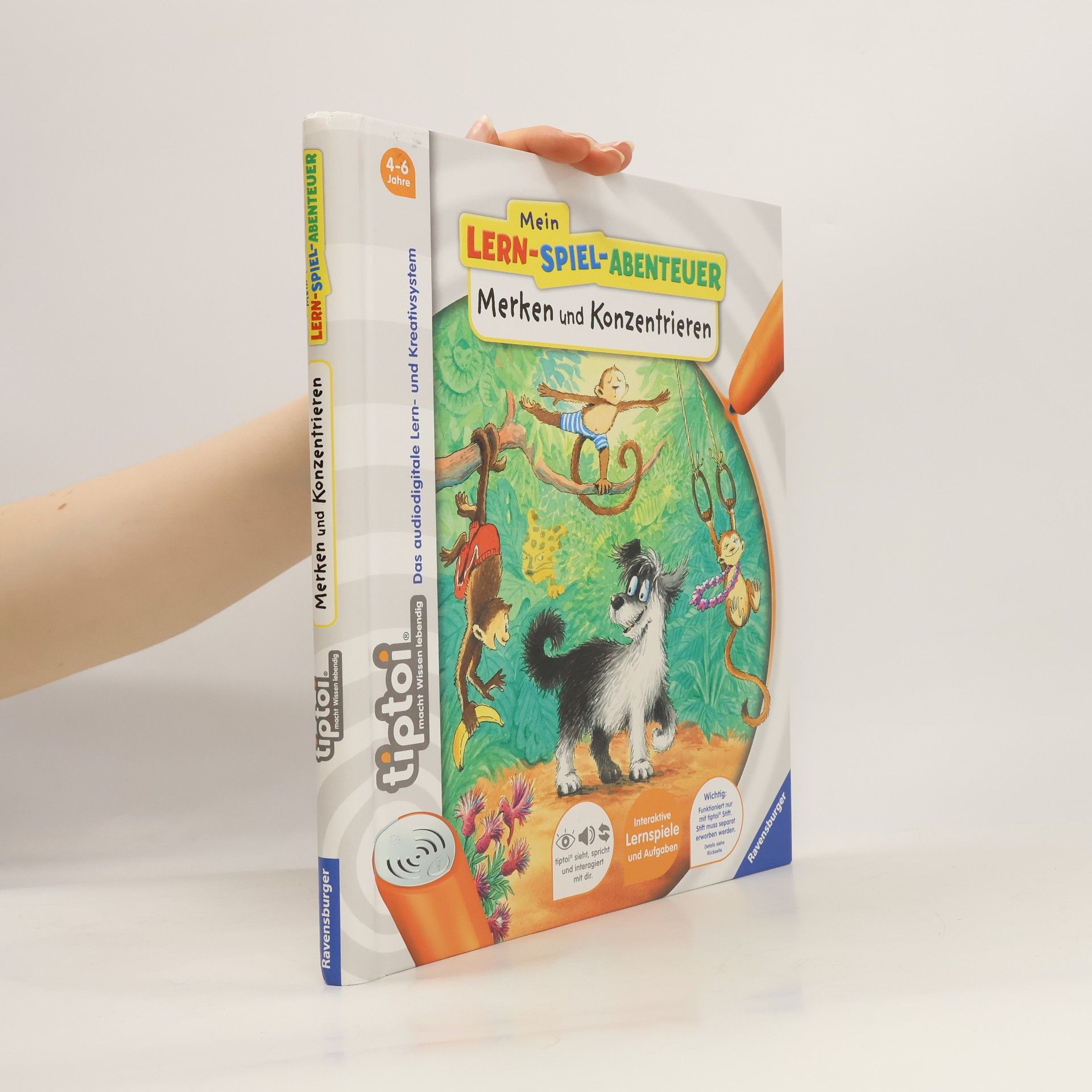 Susanne Köpp Tiptoi Merken und Konzentrieren. Lern-Spiel-Abenteuer