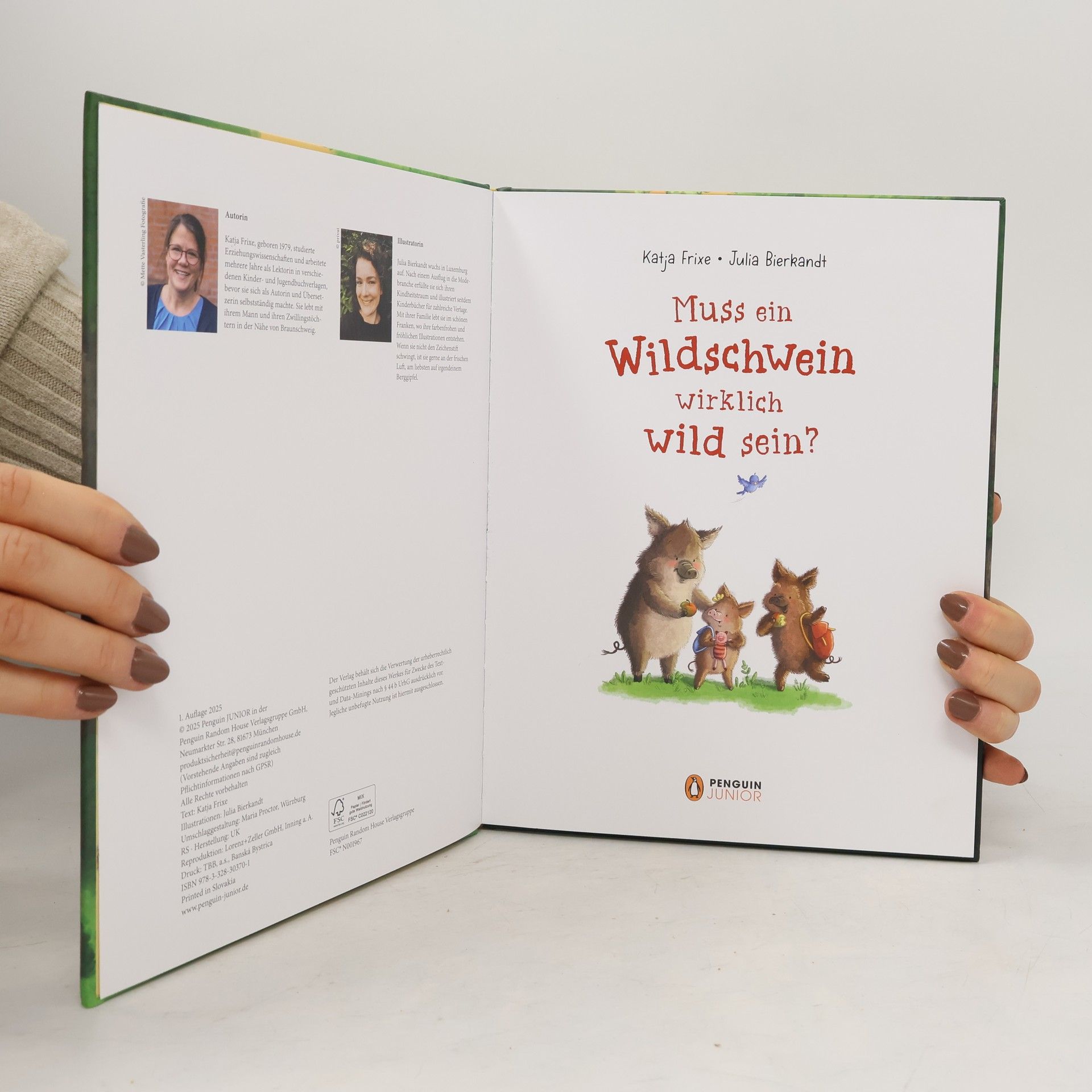 Julia Bierkandt Muss ein Wildschwein wirklich wild sein?