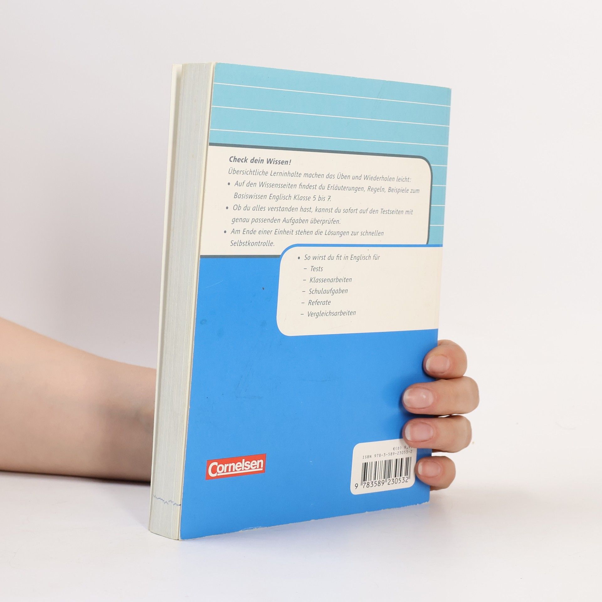 Wissen und Testen - Englisch: 5.-7. Schuljahr - Buch mit Lösungen