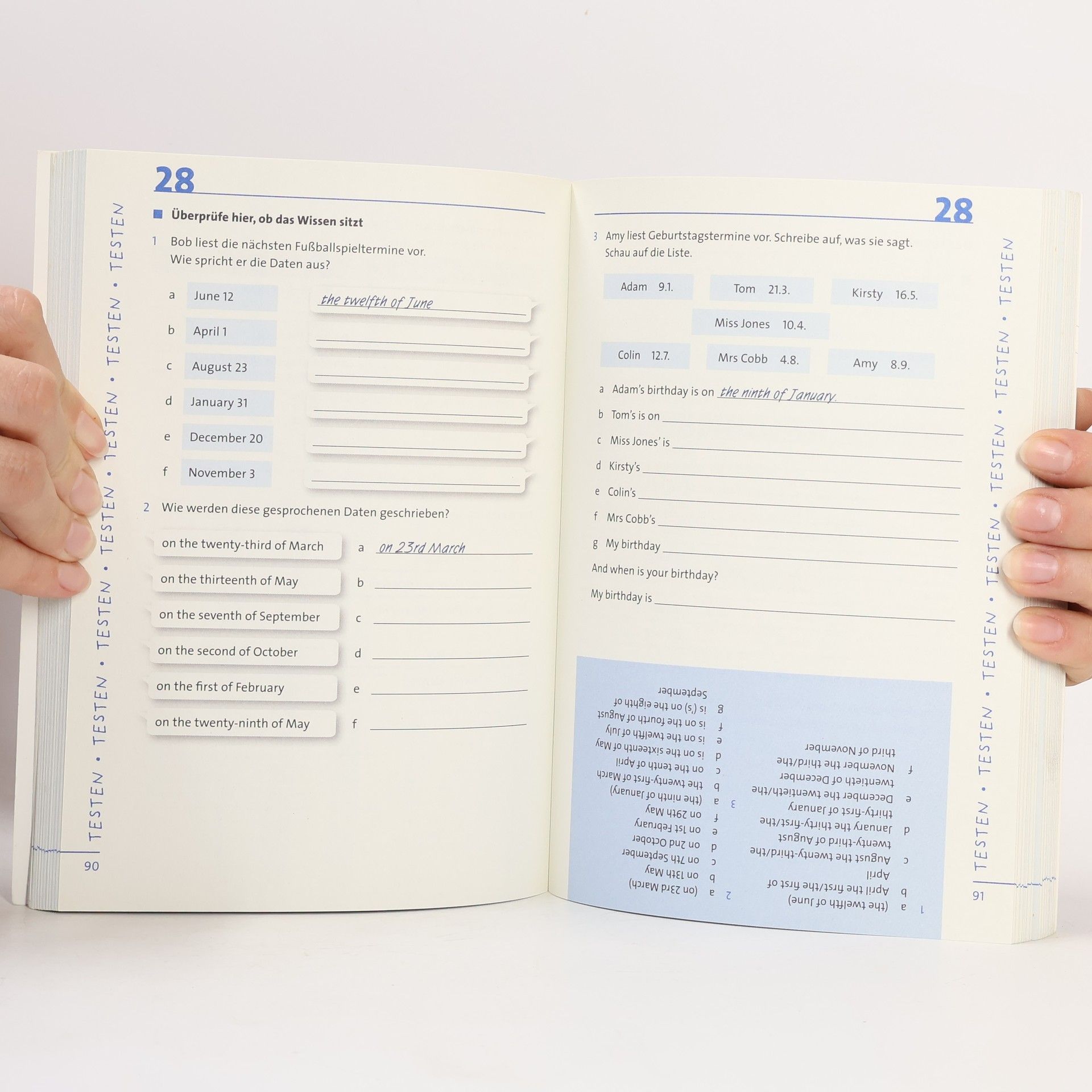 Wissen und Testen - Englisch: 5.-7. Schuljahr - Buch mit Lösungen