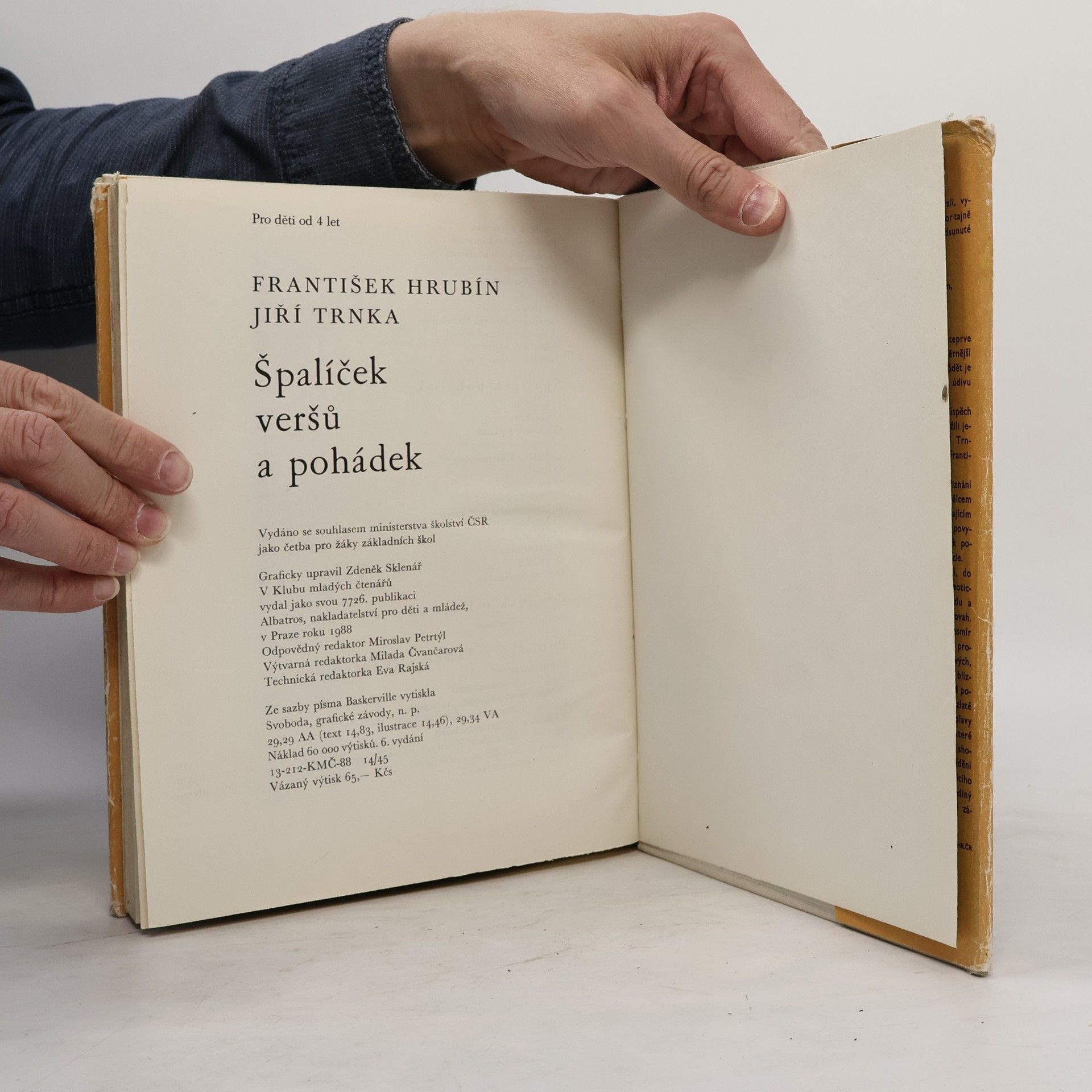 František Hrubín Špalíček veršů a pohádek