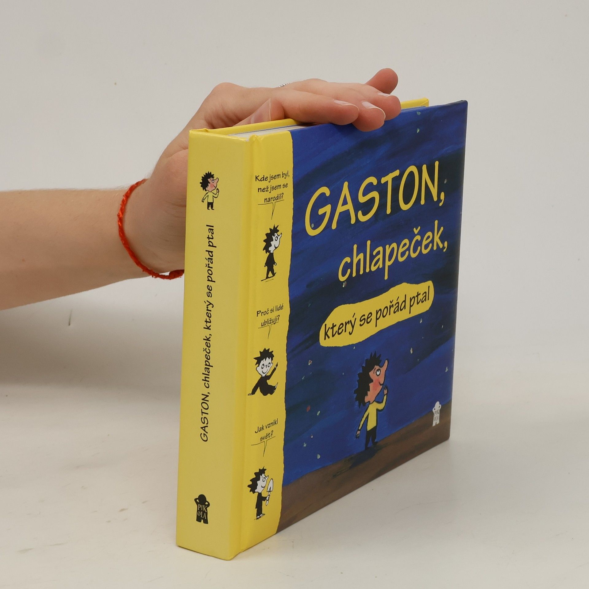Catherine Proteaux Zuber Gaston, chlapeček, který se pořád ptal