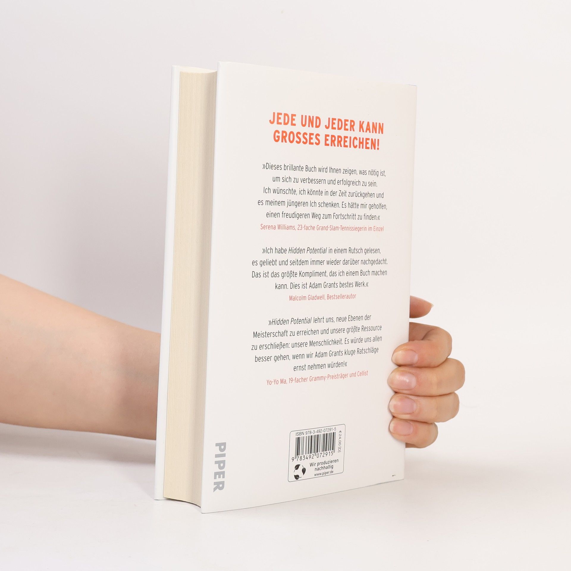 Grant Adam Hidden Potential - Die Wissenschaft des Erfolgs