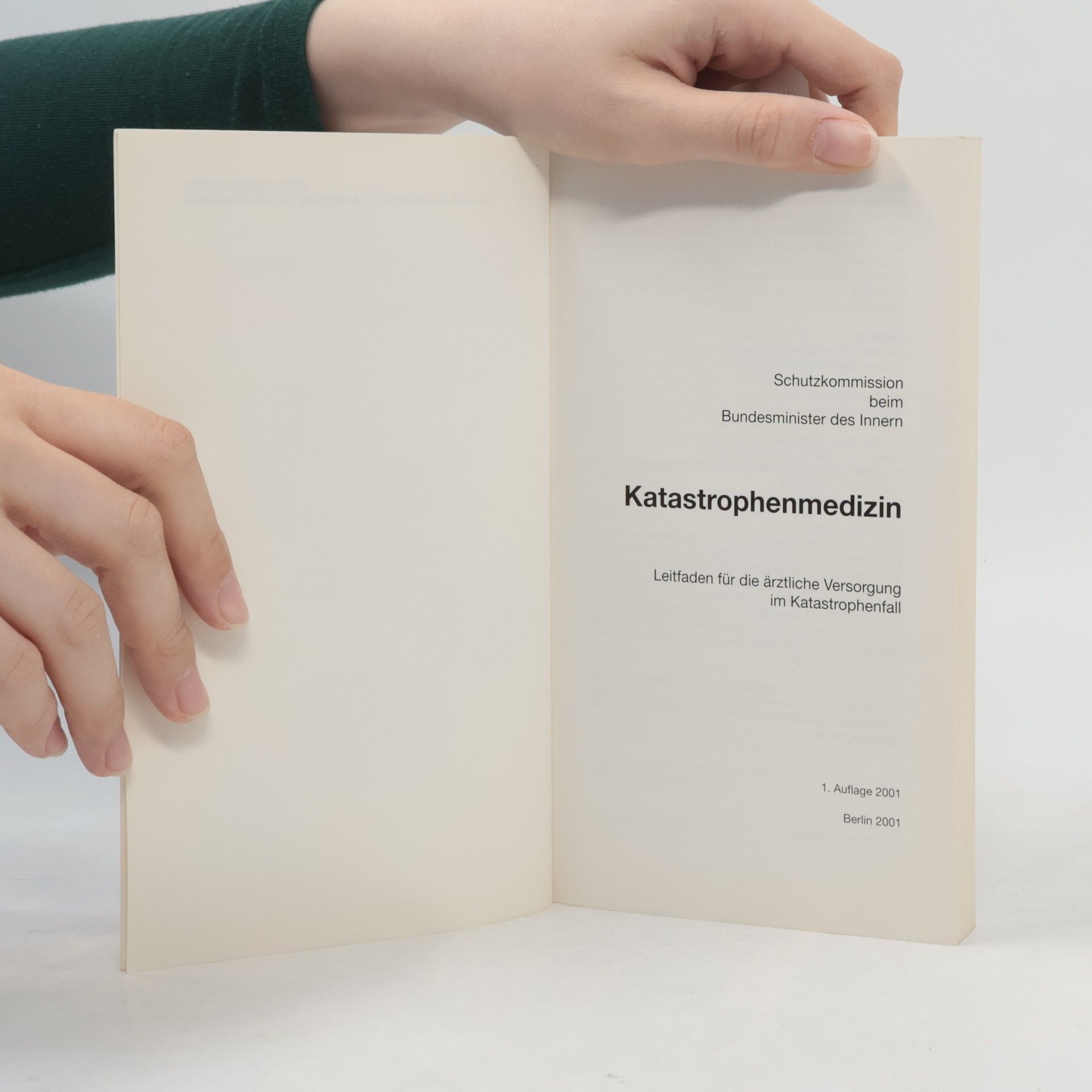 Johann Wilhelm Weidringer Katastrophenmedizin