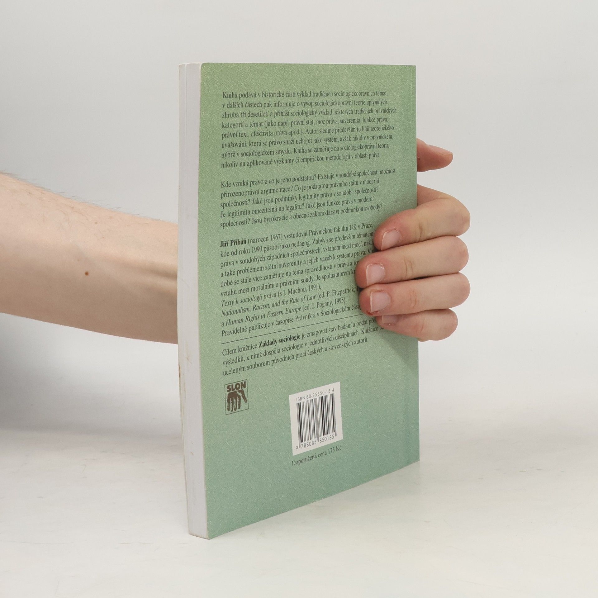 Jiří Přibáň Sociologie práva: Systémově teoretický přístup k modernímu právu