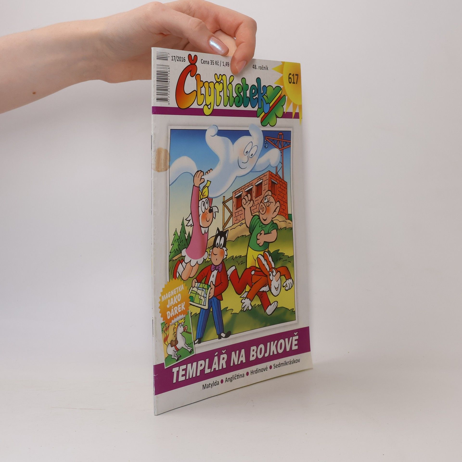 Autorenkollektiv Čtyřlístek 17/2016. Templář na bojkově