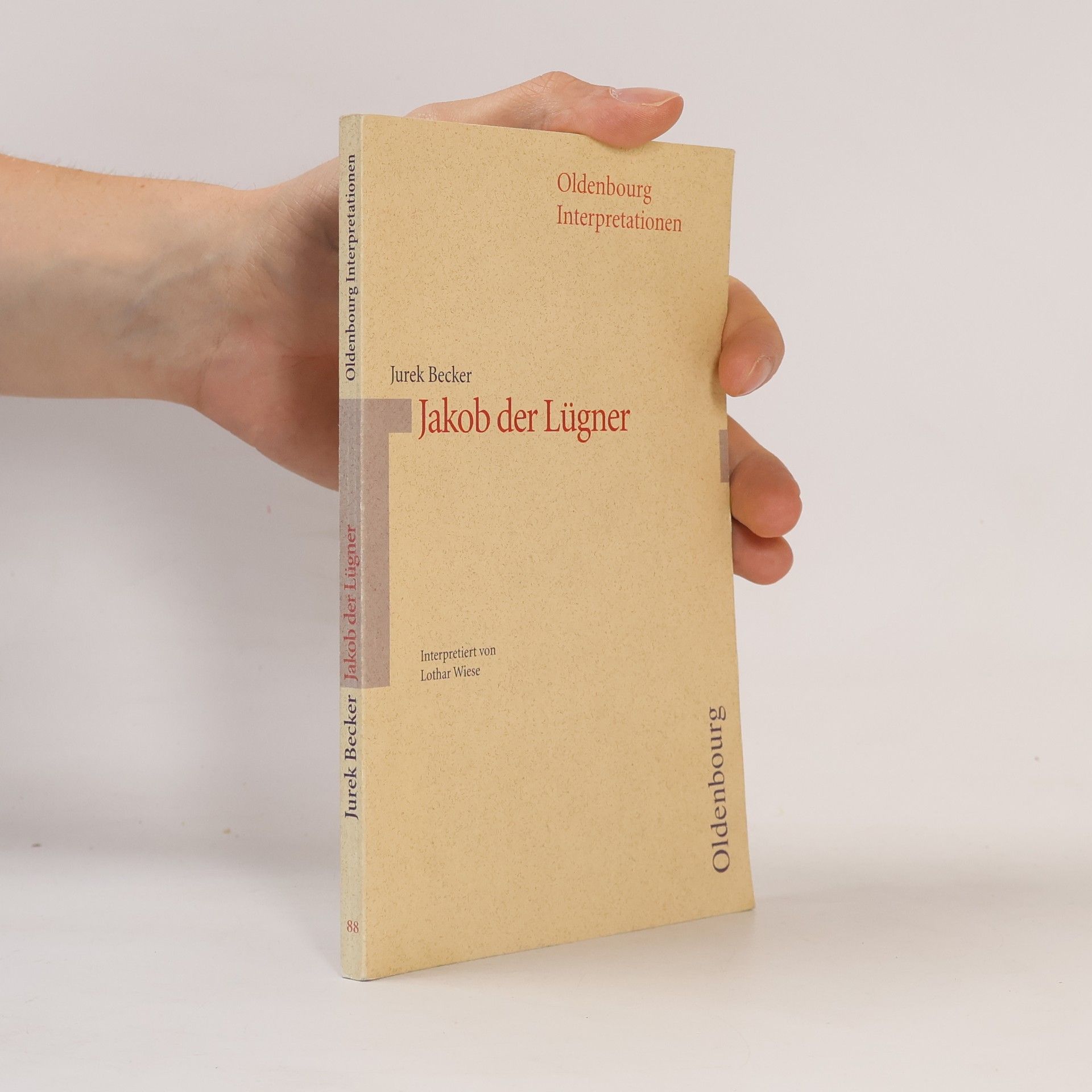 Lothar Wiese Jurek Becker, Jakob der Lügner