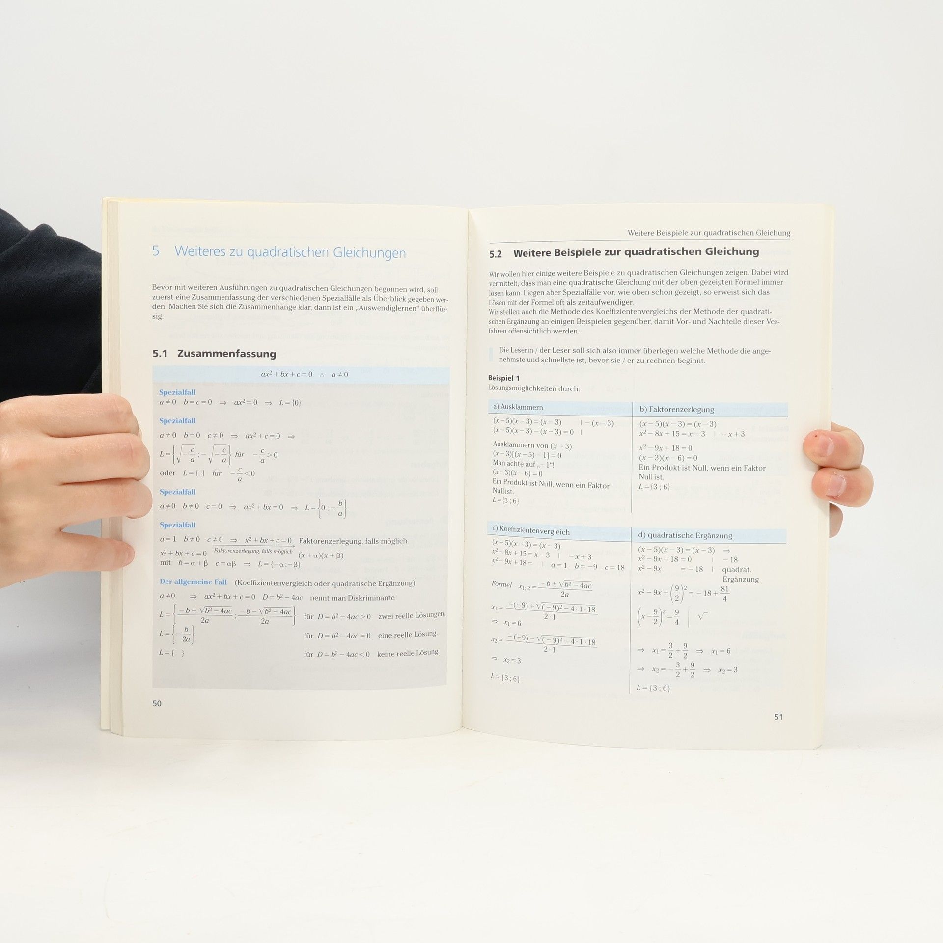Gerhard Funk Quadratische Gleichungen und Funktionen verstehen und anwenden