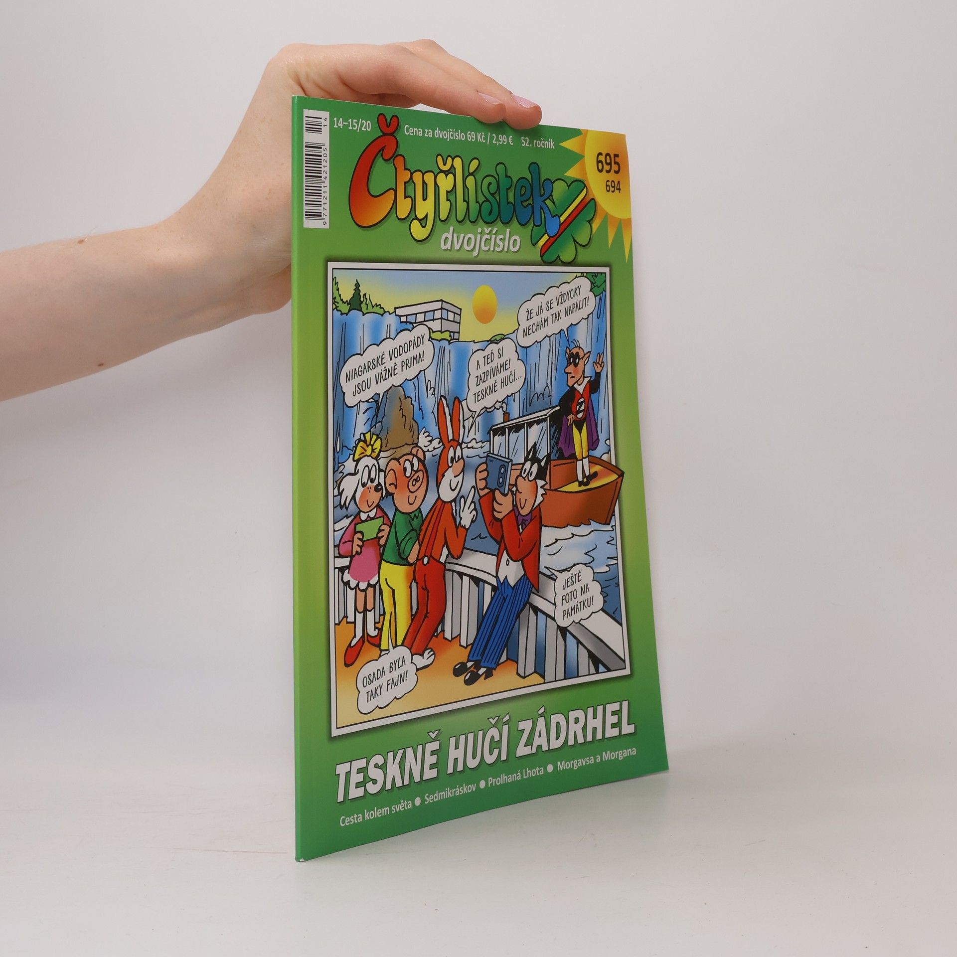 Kolektiv autorů Čtyřlístek dvojčíslo. Teskně hučí zádrhel