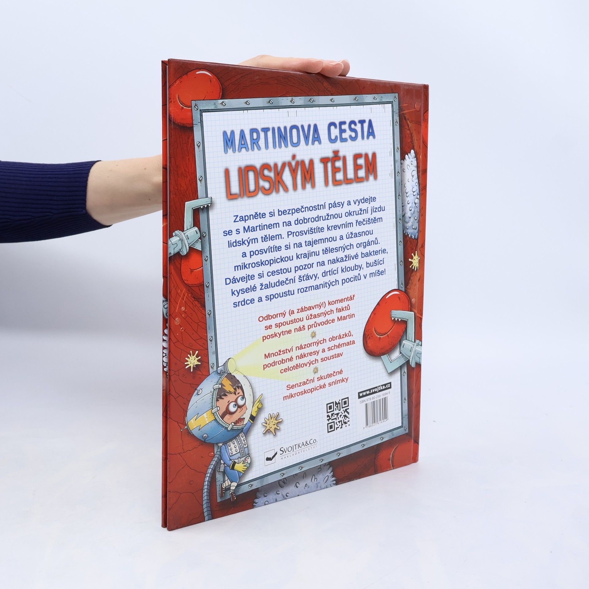Jack Challoner Martinova cesta lidským tělem