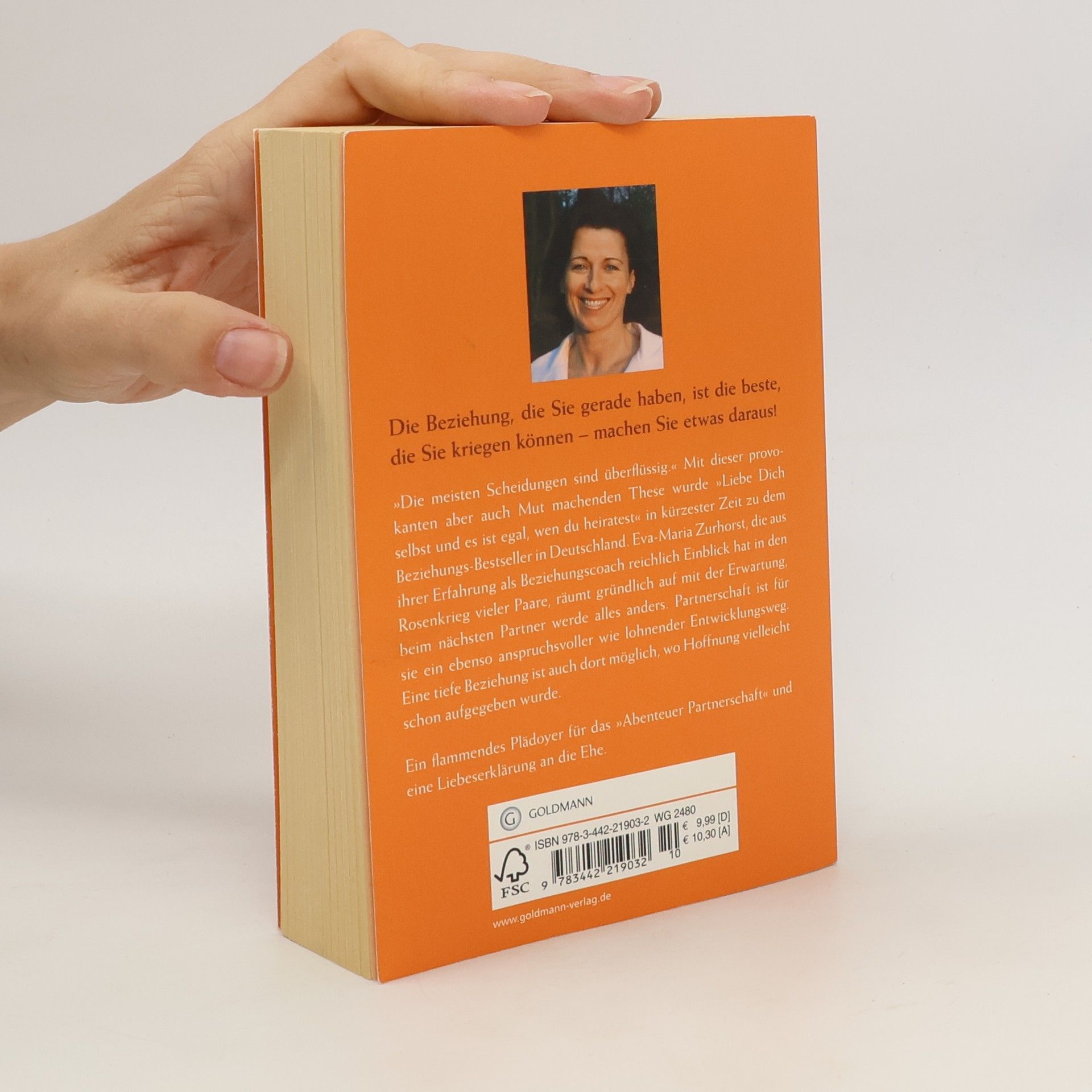 Eva-Maria Zurhorst Liebe dich selbst