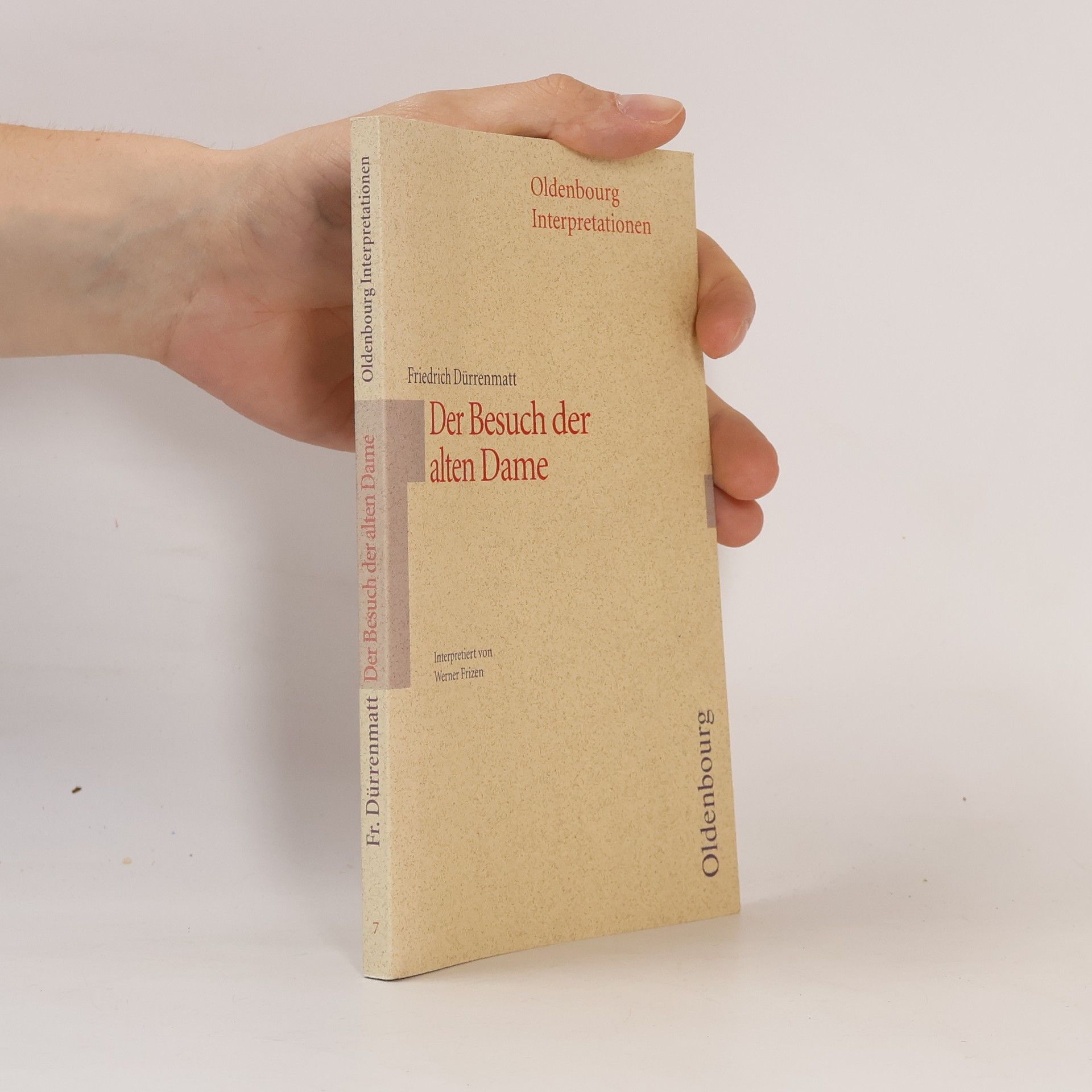 Werner Frizen Friedrich Dürrenmatt, Der Besuch der alten Dame