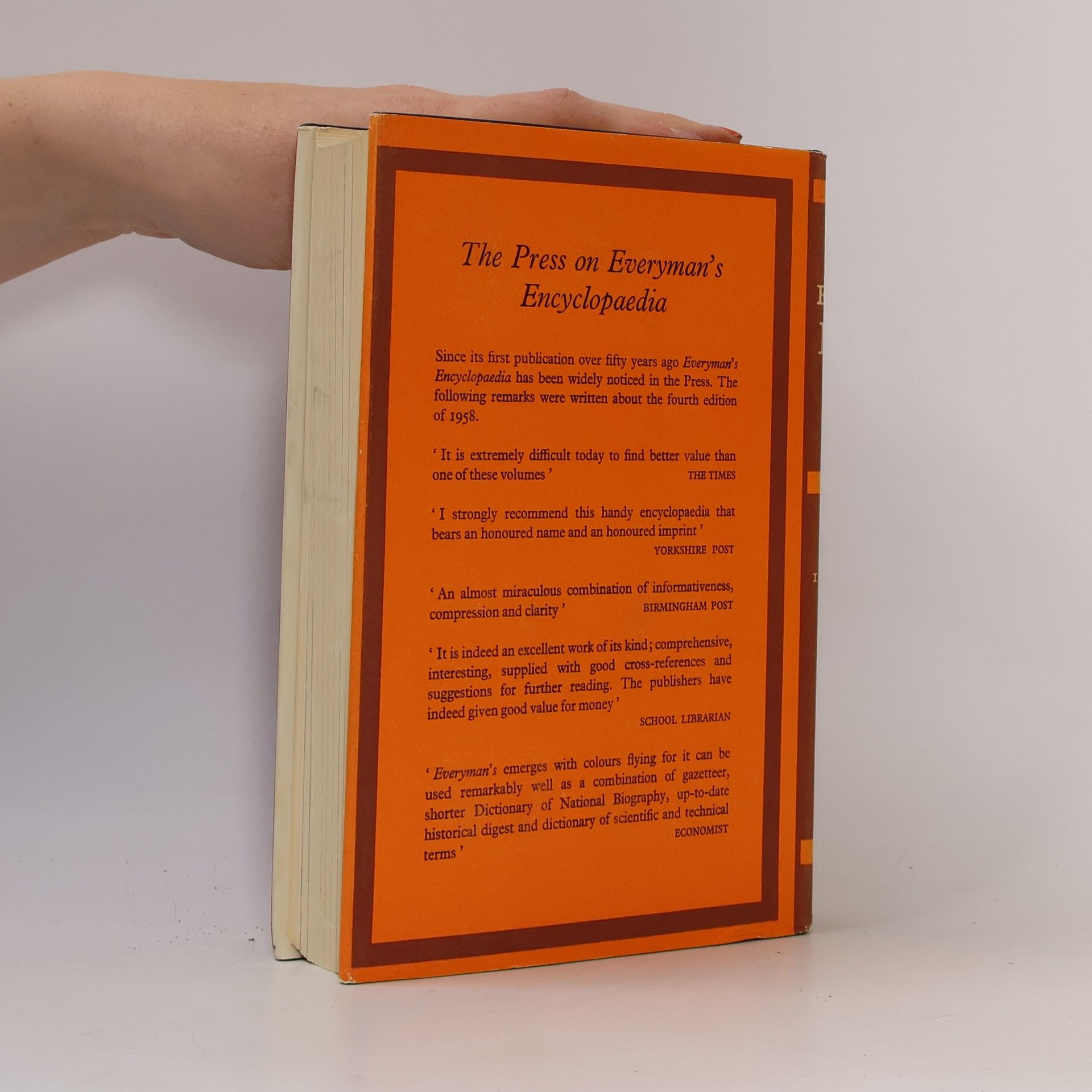 Kolektív autorov Everyman's Encyclopaedia 10