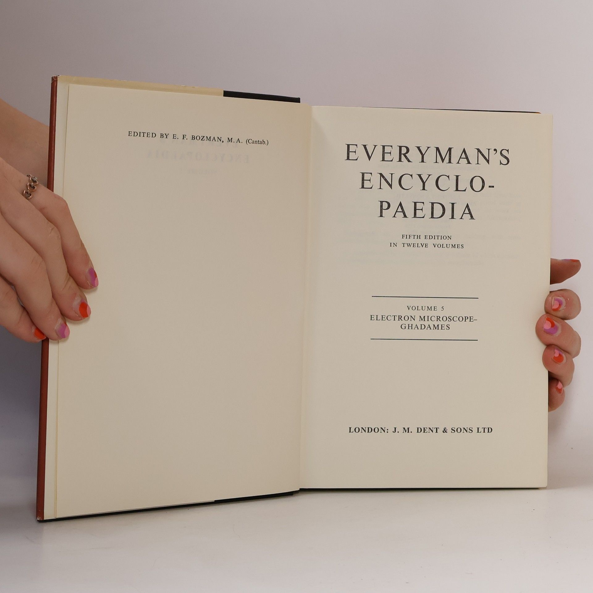Kolektív autorov Everyman's Encyclopaedia 5