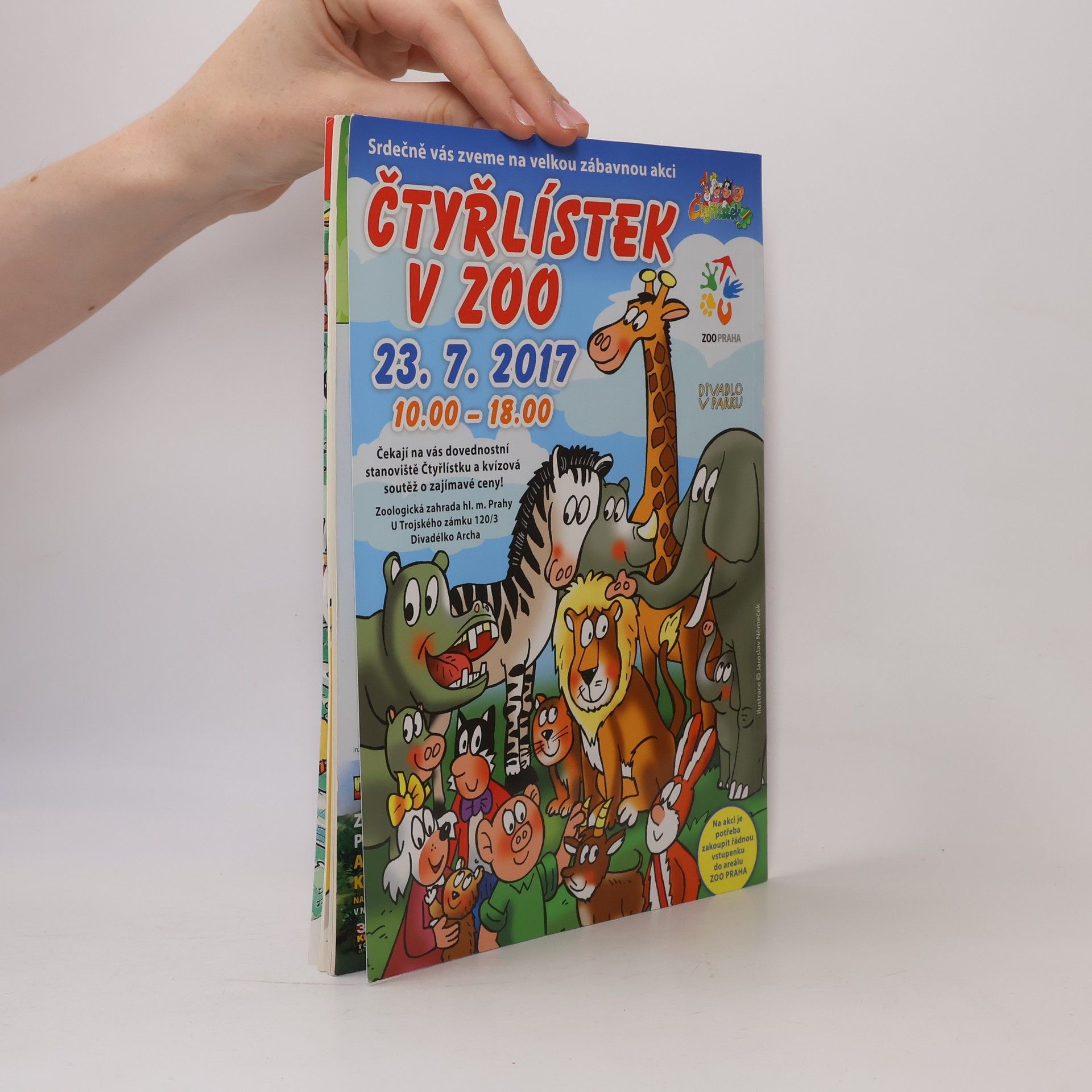 Kolektiv autorů Čtyřlístek dvojčíslo 629/630, 9-10/2017