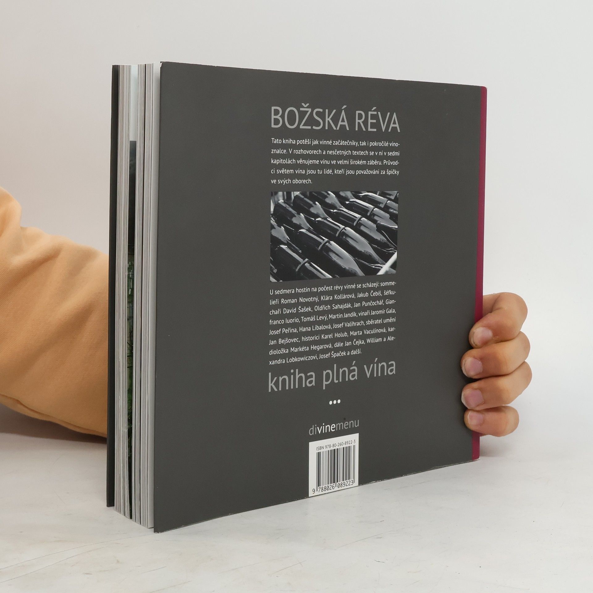 Barbara Myšičková Božská réva : kniha plná vína : divinemenu