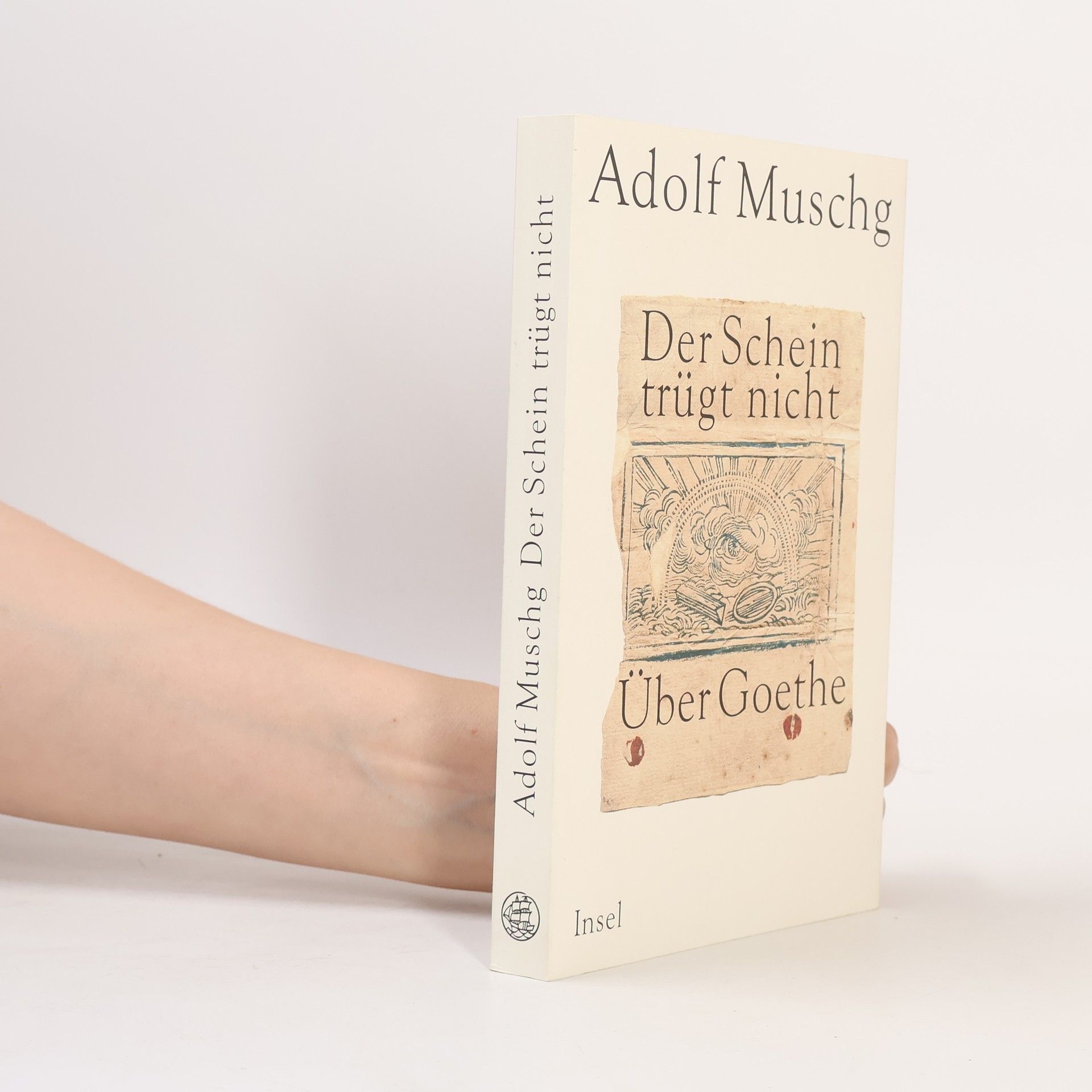 Adolf Muschg Der Schein trügt nicht