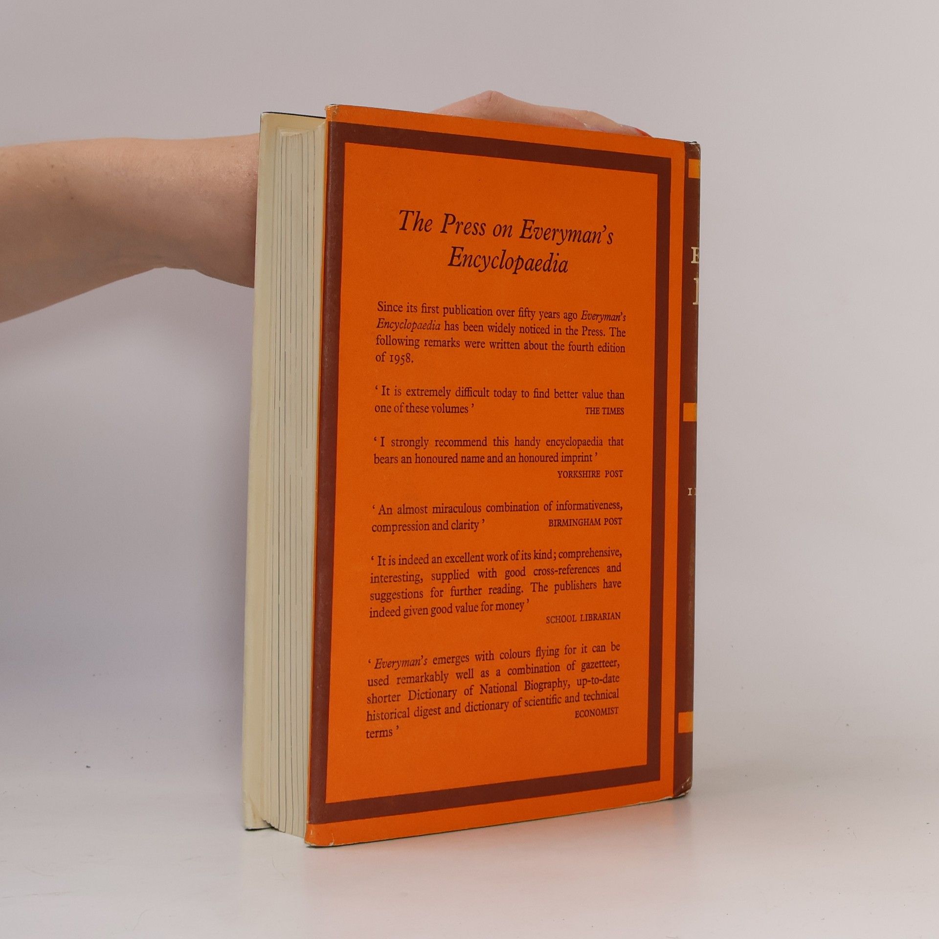 Kolektív autorov Everyman's Encyclopaedia 4