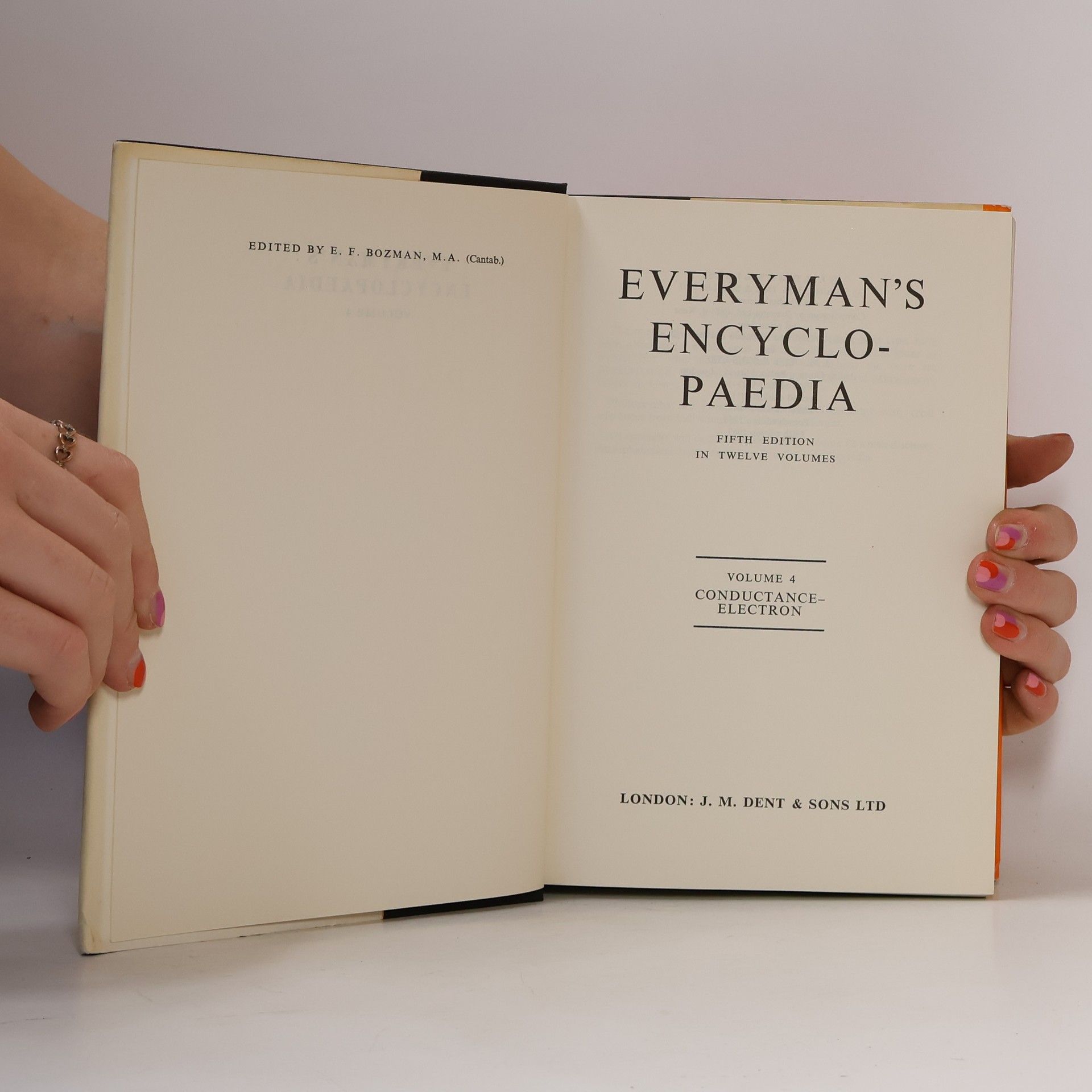 Kolektív autorov Everyman's Encyclopaedia 4