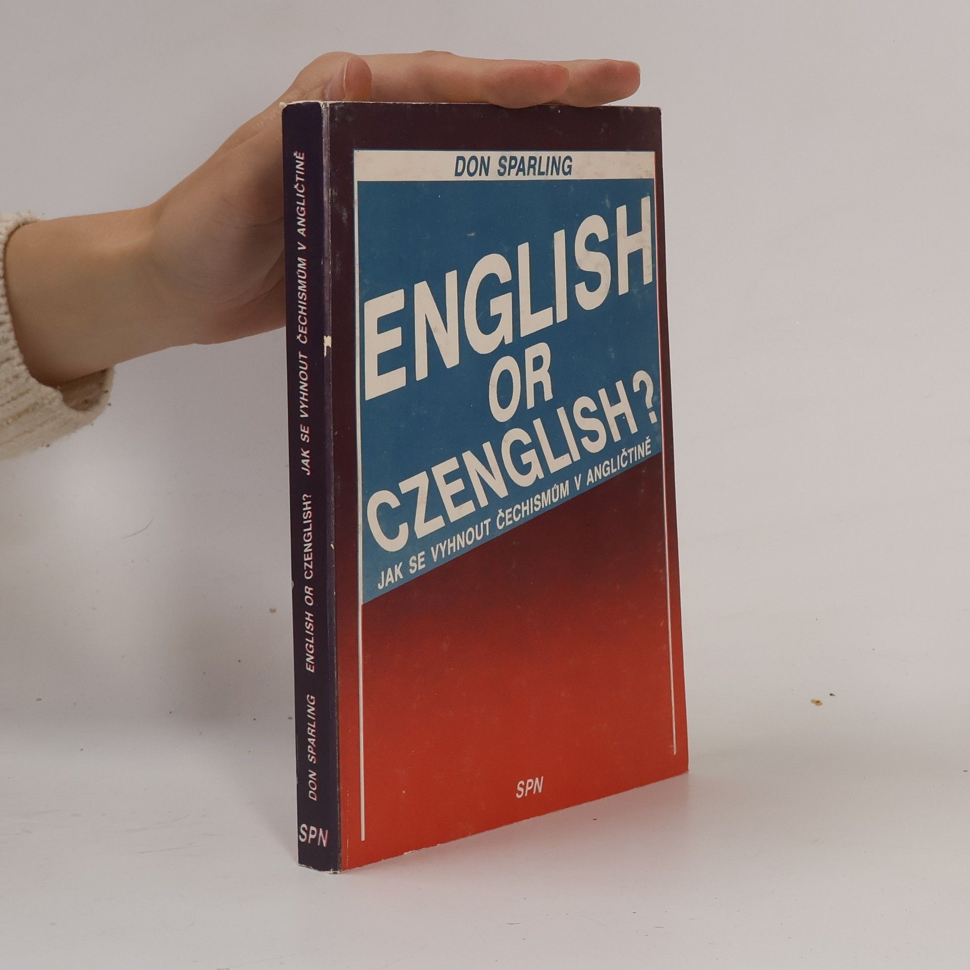 Don Sparling English or Czenglish?