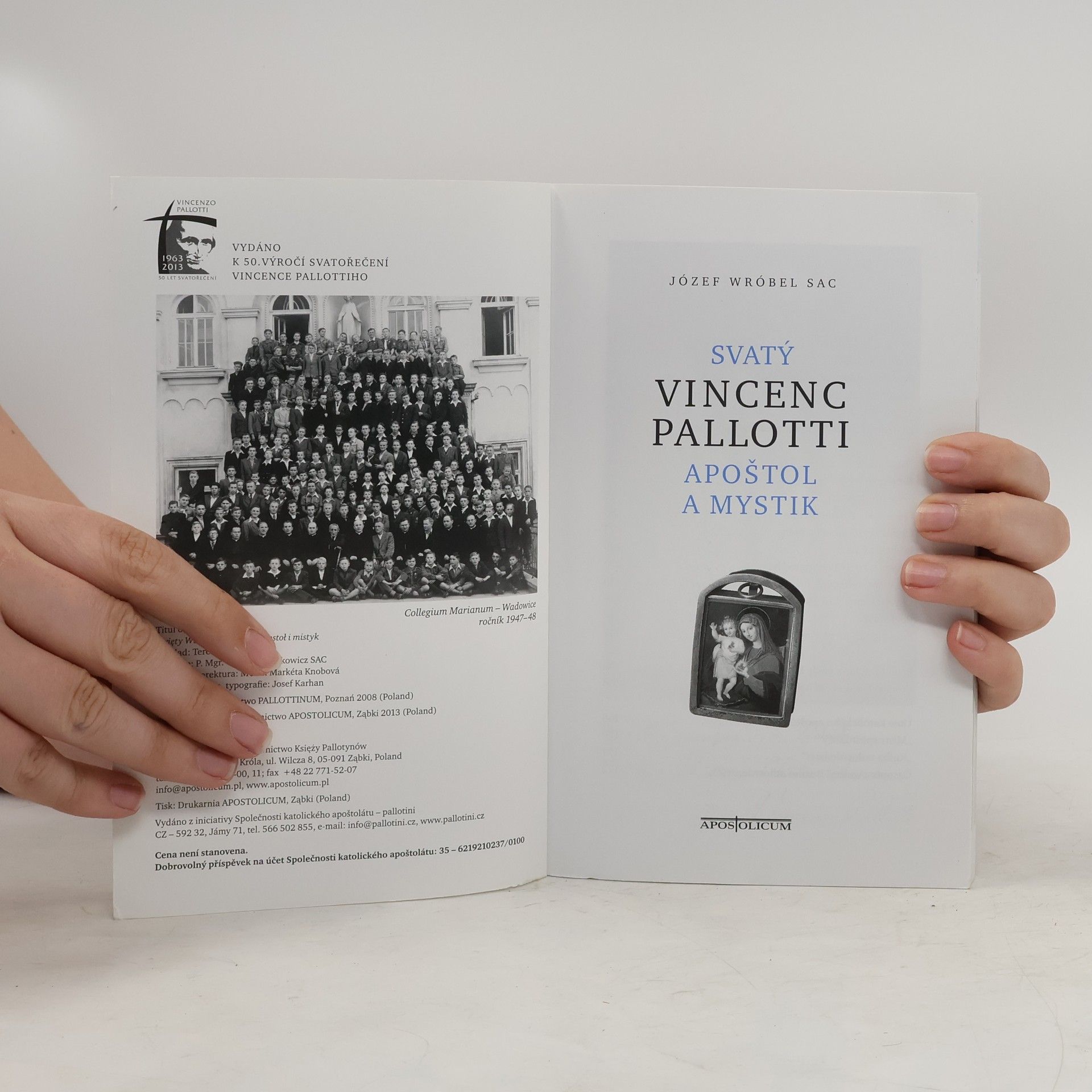 Józef Wróbel Sac Svatý Vincenc Pallotti