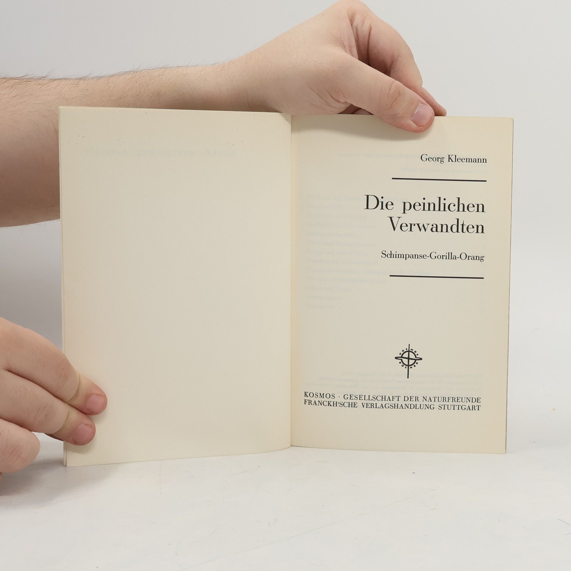 Georg Kleemann Die peinlichen Verwandten