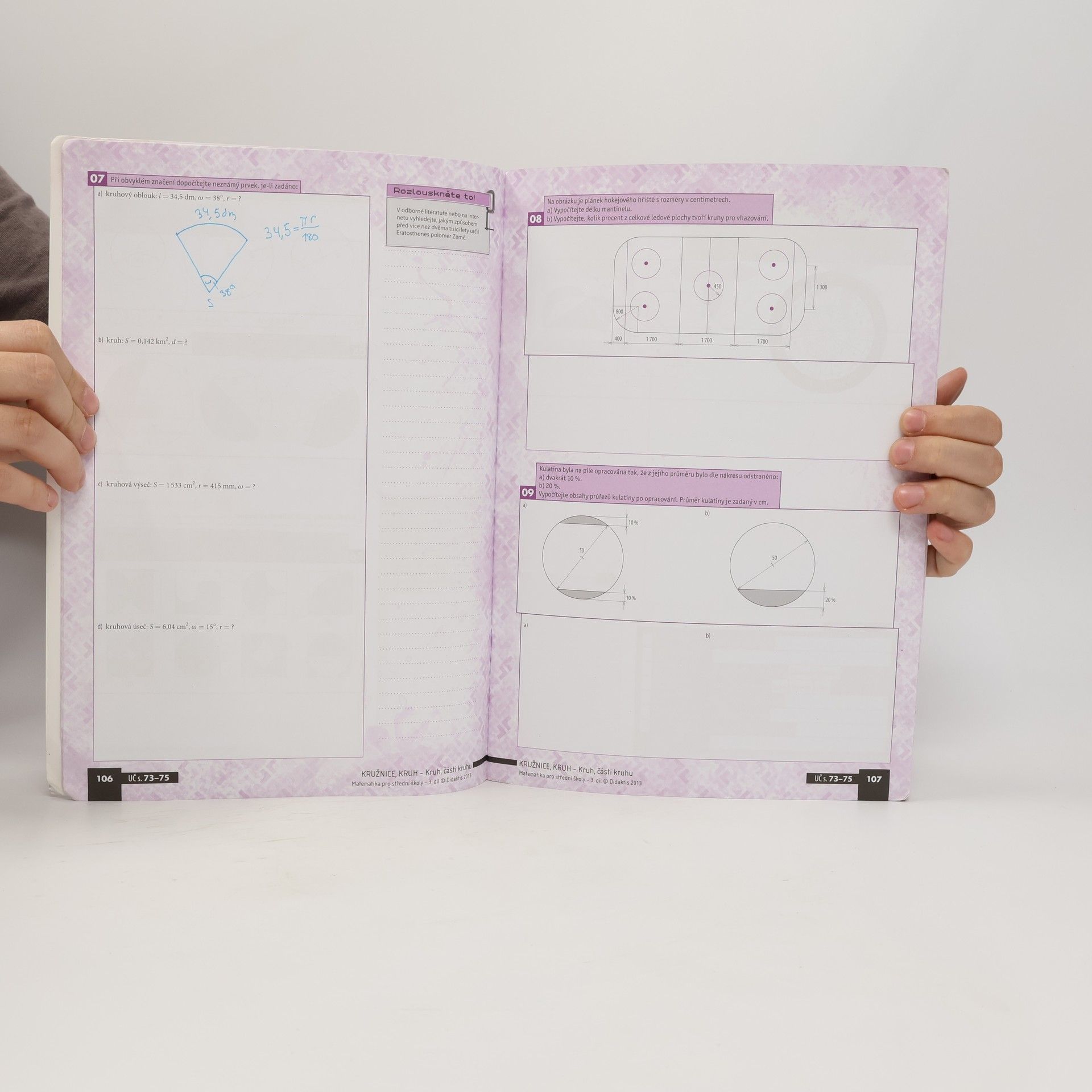 Autorenkollektiv Matematika pro střední školy 3. díl - Planimetrie. Pracovní sešit 2