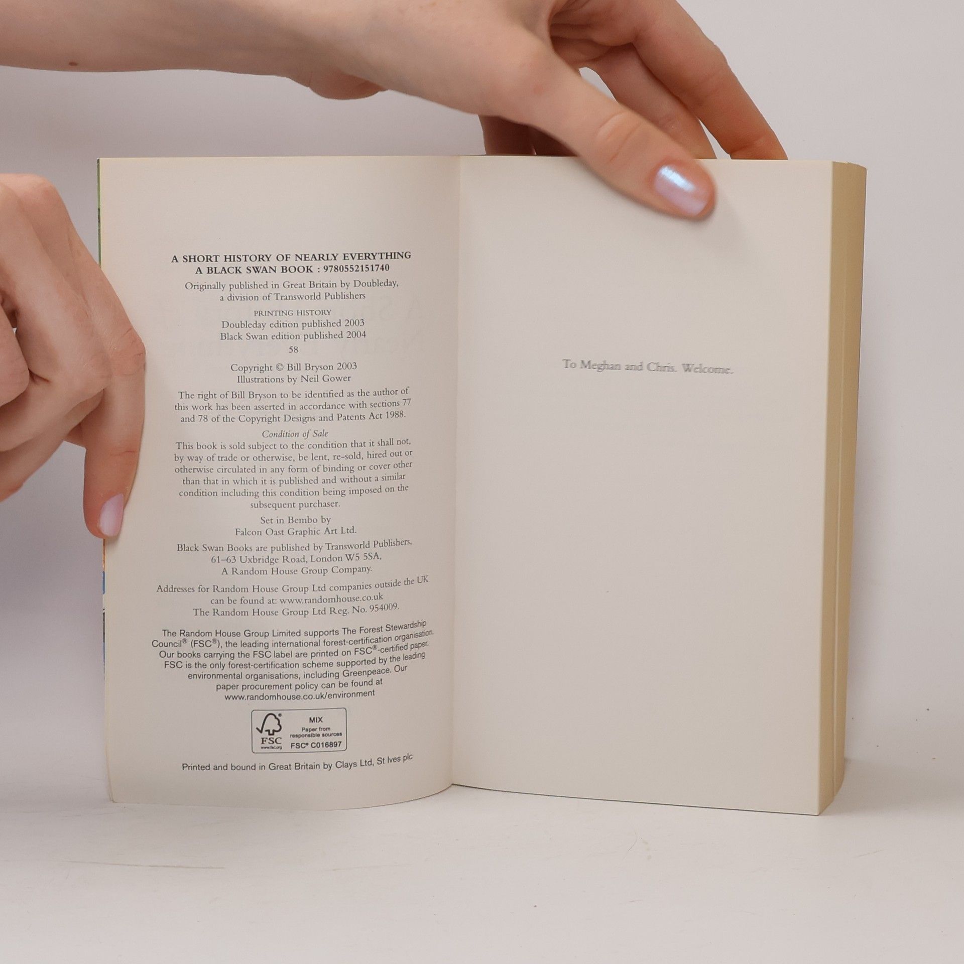 Bill Bryson A Short History of Nearly Everything