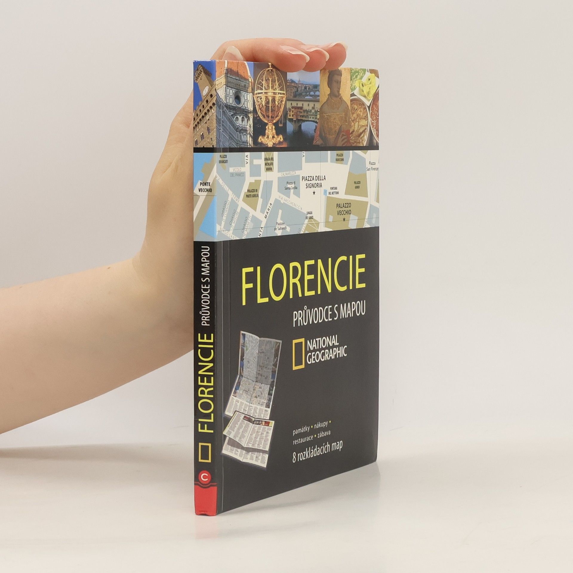 Valérie Amiraux Florencie - průvodce s mapou
