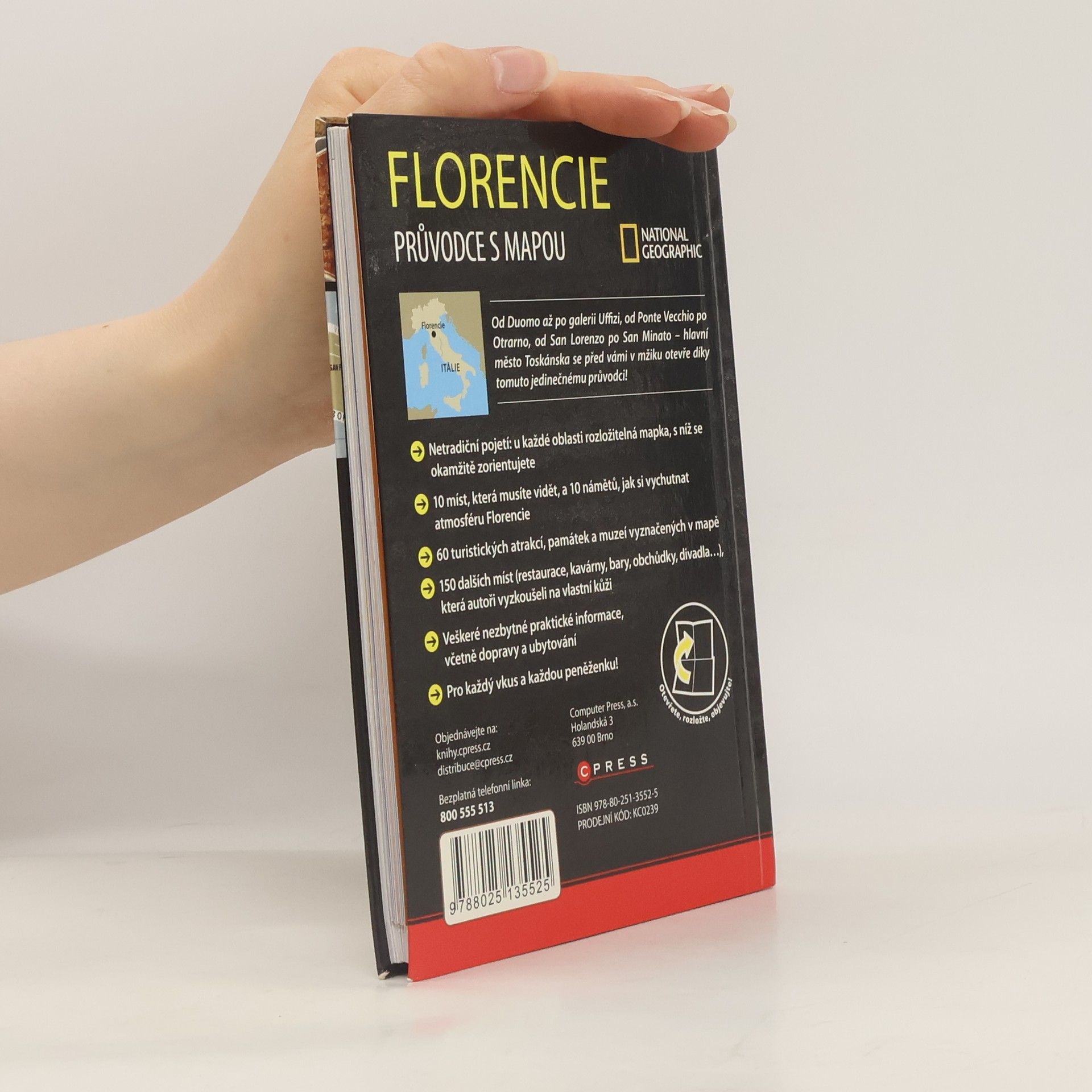 Assia Rabinowitz Florencie - průvodce s mapou