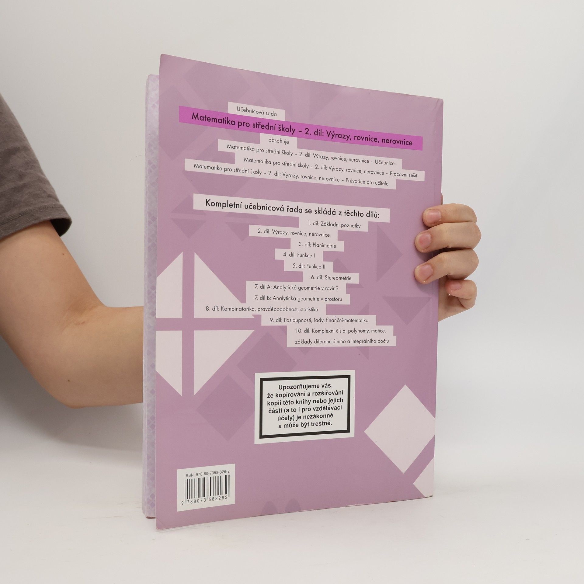 Autorenkollektiv Matematika pro střední školy 2. díl : pracovní sešit