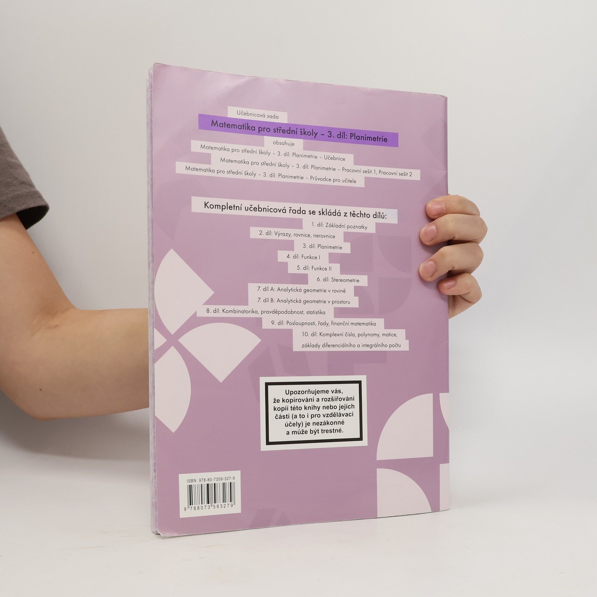 Various authors Matematika pro střední školy 3. díl - Planimetrie. Pracovní sešit 2