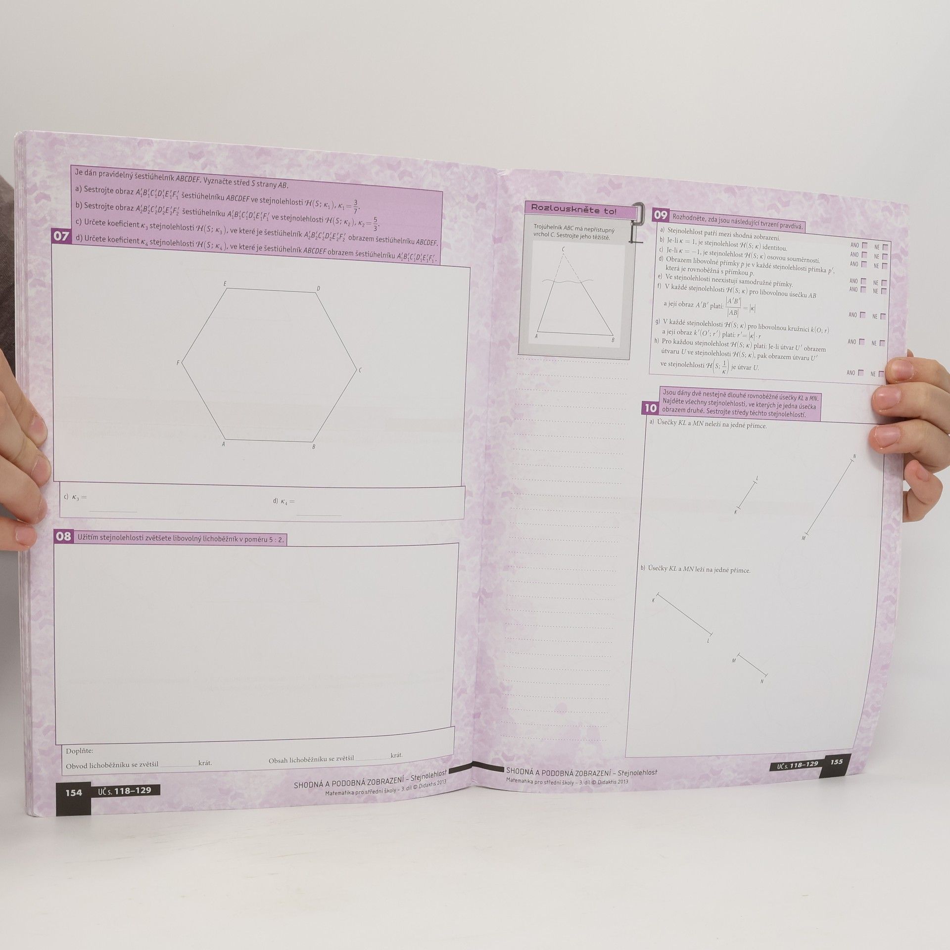 Various authors Matematika pro střední školy 3. díl - Planimetrie. Pracovní sešit 2