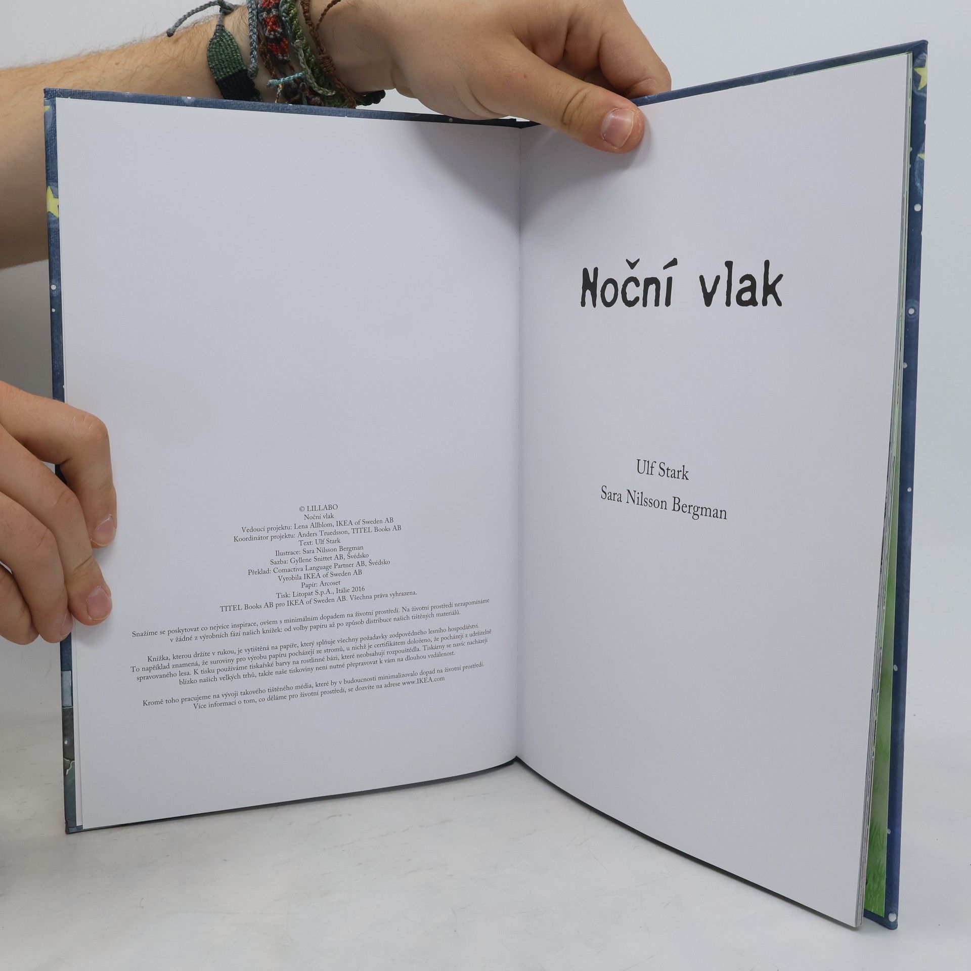 Ulf Stark Noční vlak